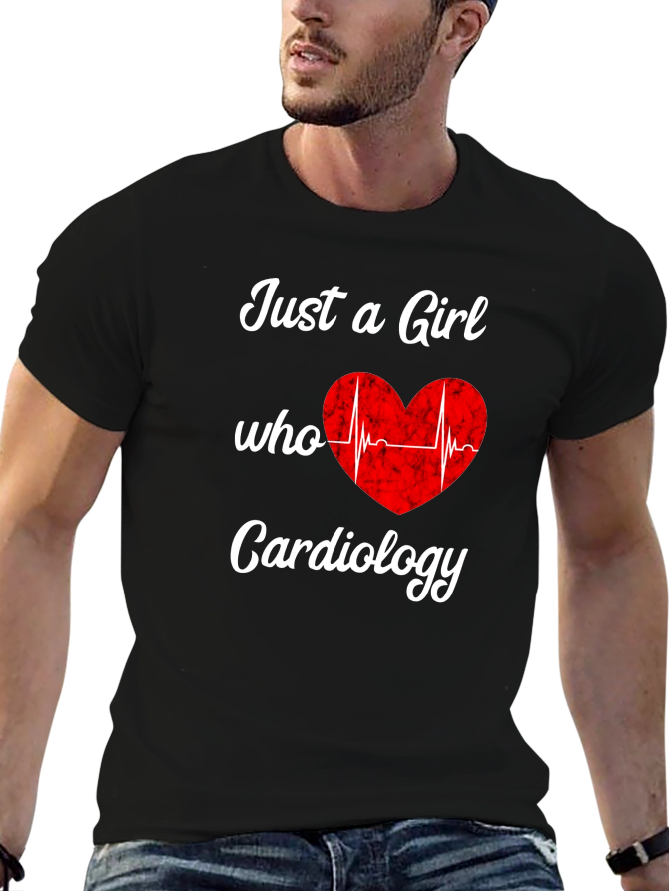 Just a Girl Who Loves Cardiology T-Shirt