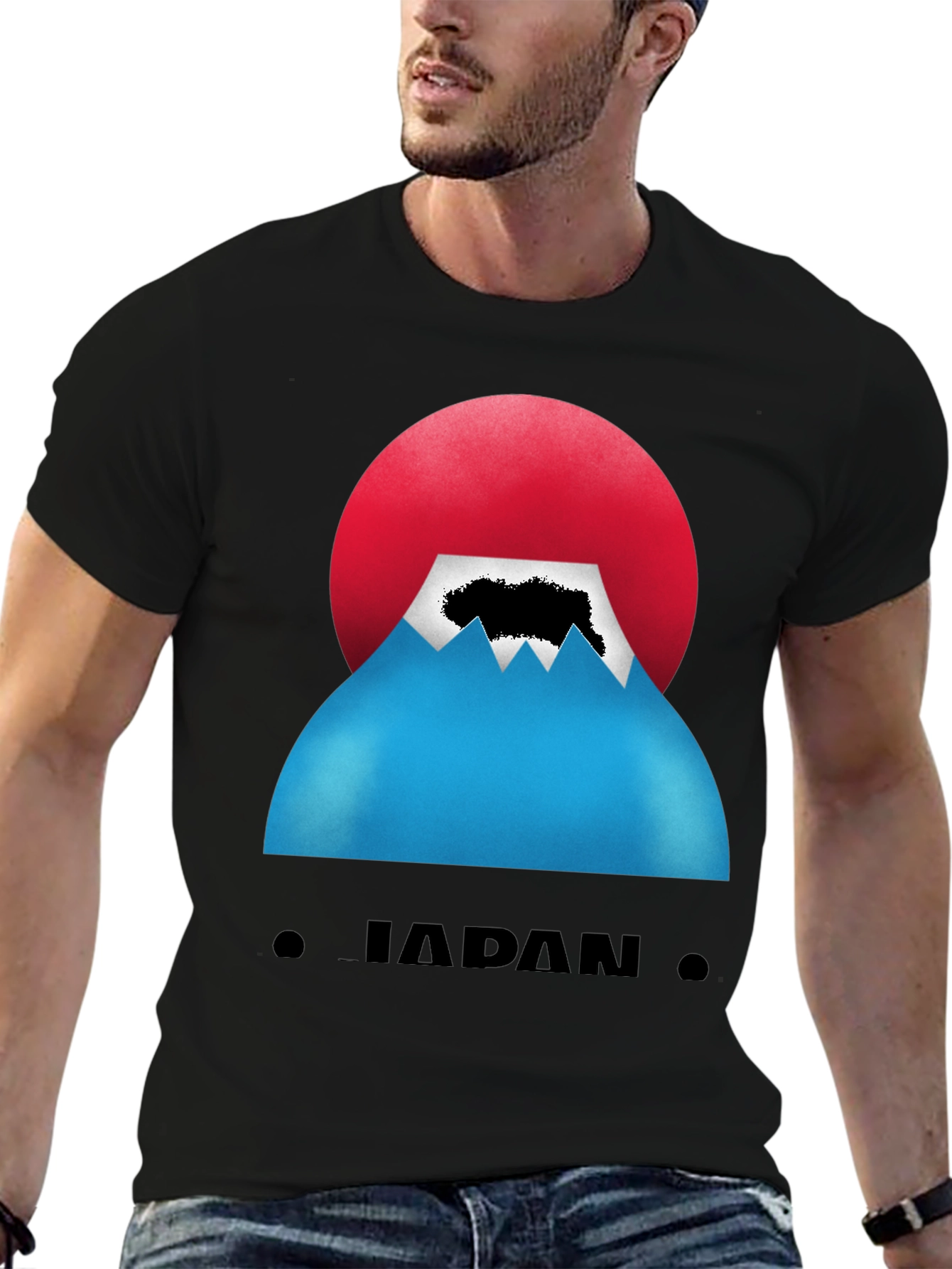 Japan Mt. Fuji Graphic Tee - Casual Cool Style