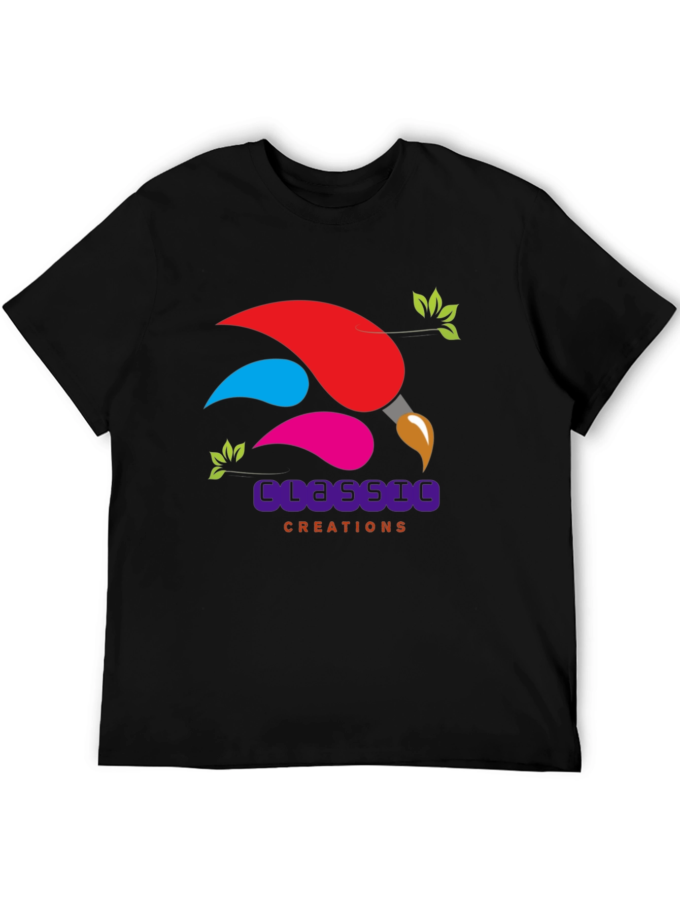 Creative Classic Creations Black T-Shirt