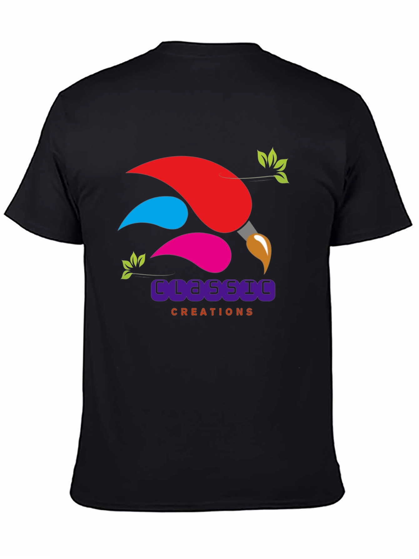 Creative Classic Creations Black T-Shirt