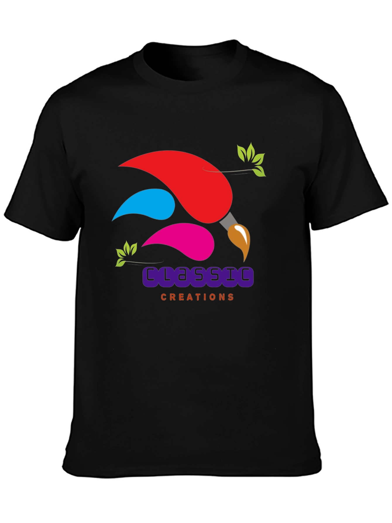 Creative Classic Creations Black T-Shirt