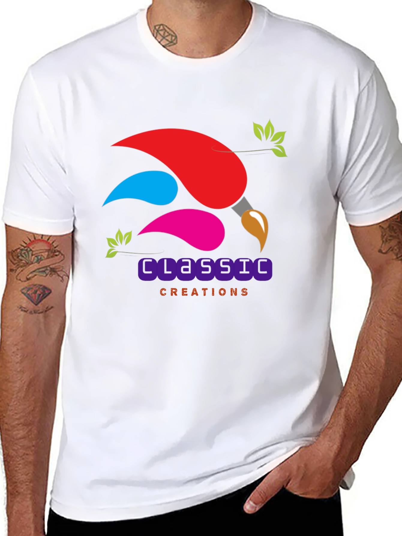 Creative Classic Creations Black T-Shirt
