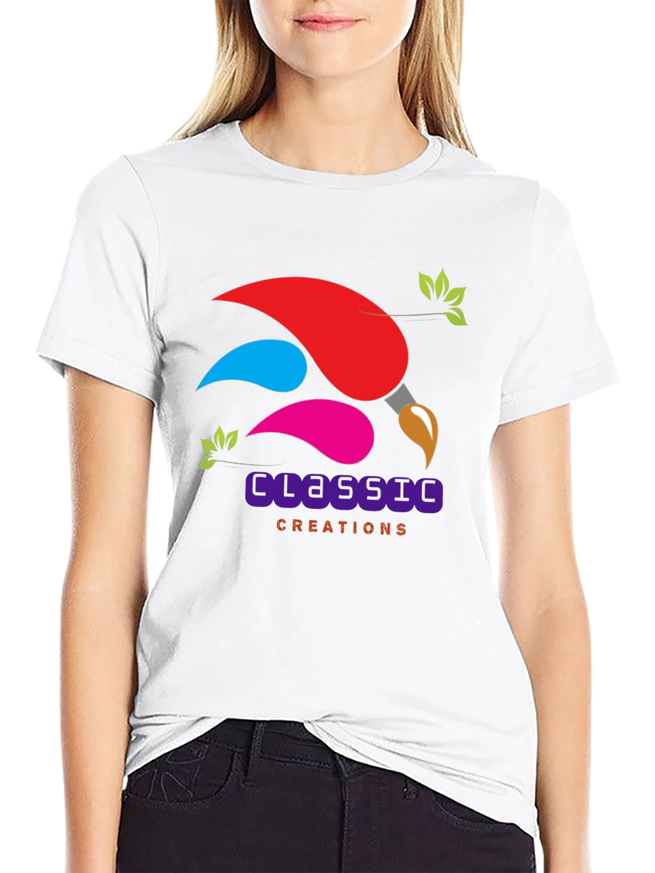 Creative Classic Creations Black T-Shirt