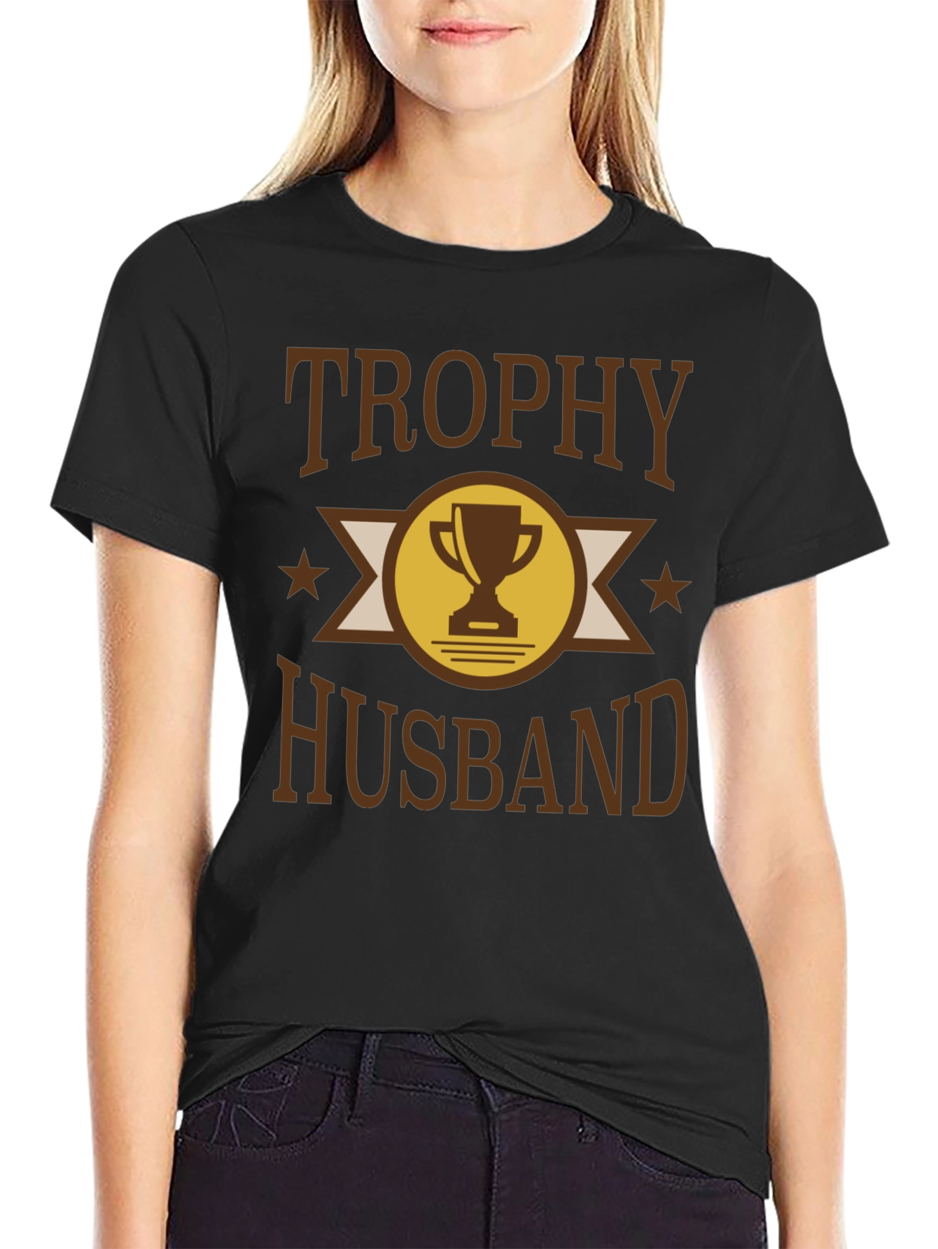 Trophy Husband Graphic T-Shirt - Novelty Apparel