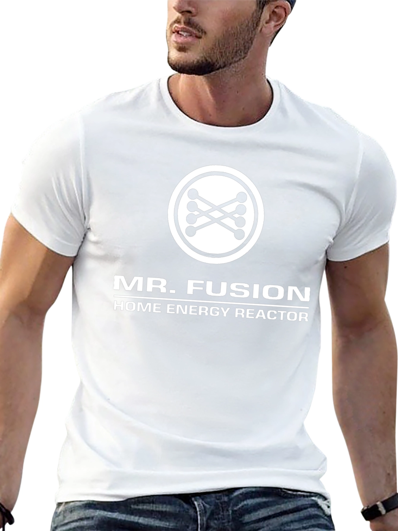 Mr. Fusion Home Energy Reactor Black T-Shirt