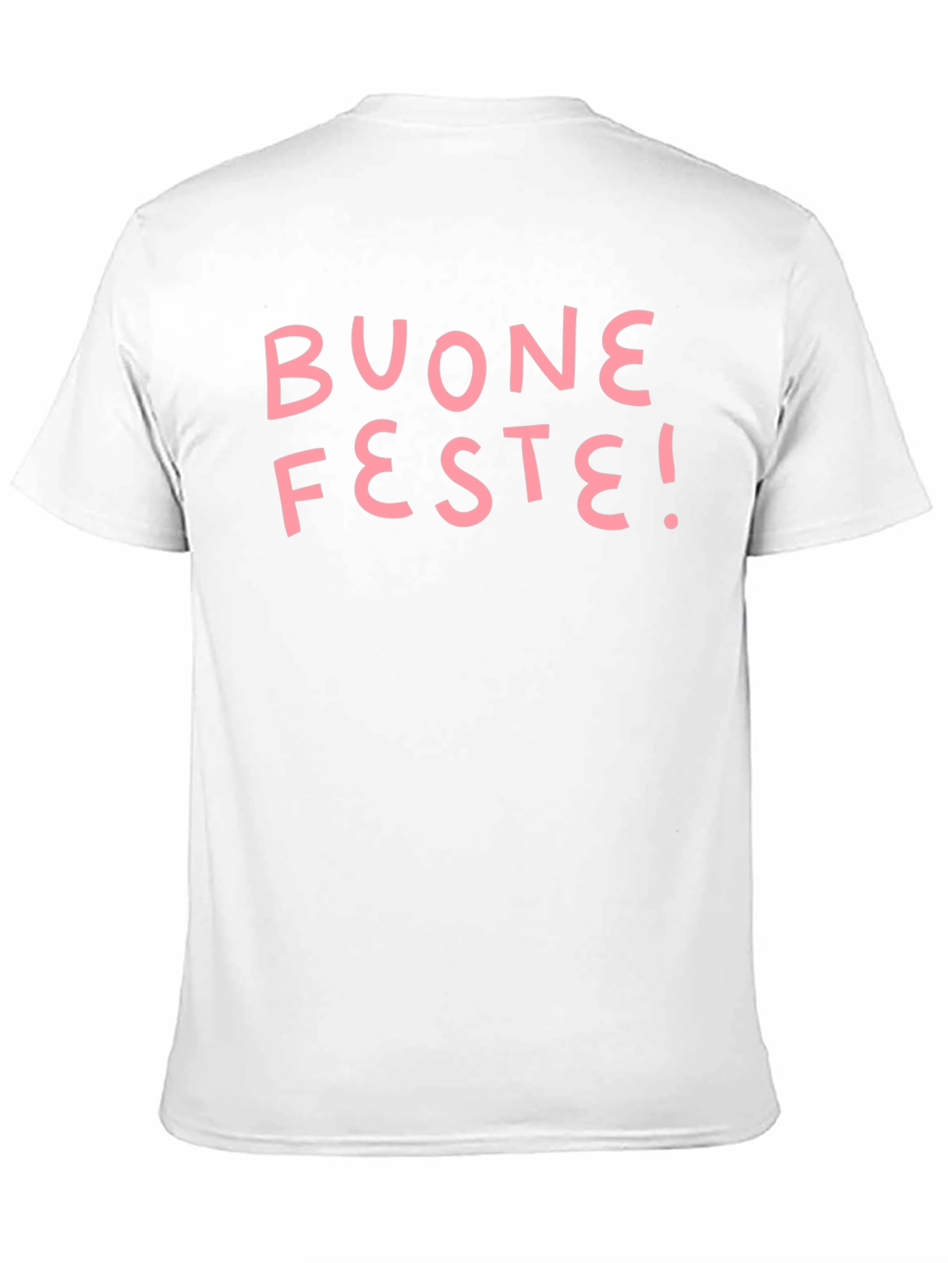 Buone Feste Holiday T-Shirt - Festive Italian Greetings