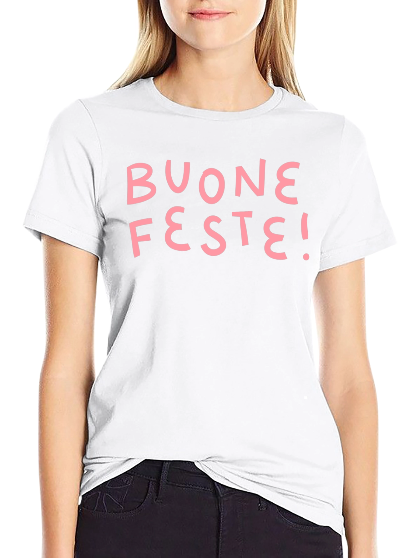 Buone Feste Holiday T-Shirt - Festive Italian Greetings