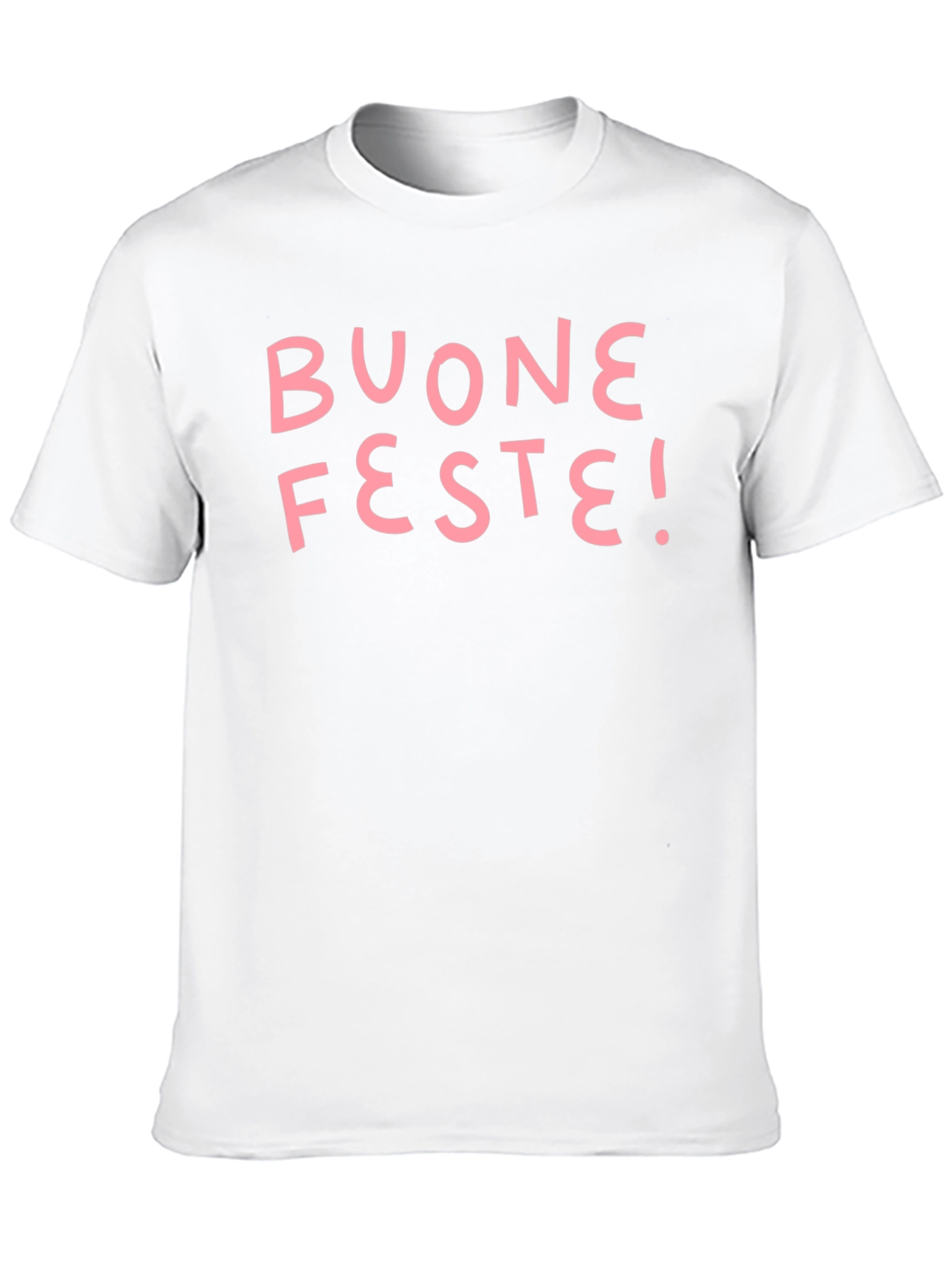Buone Feste Holiday T-Shirt - Festive Italian Greetings