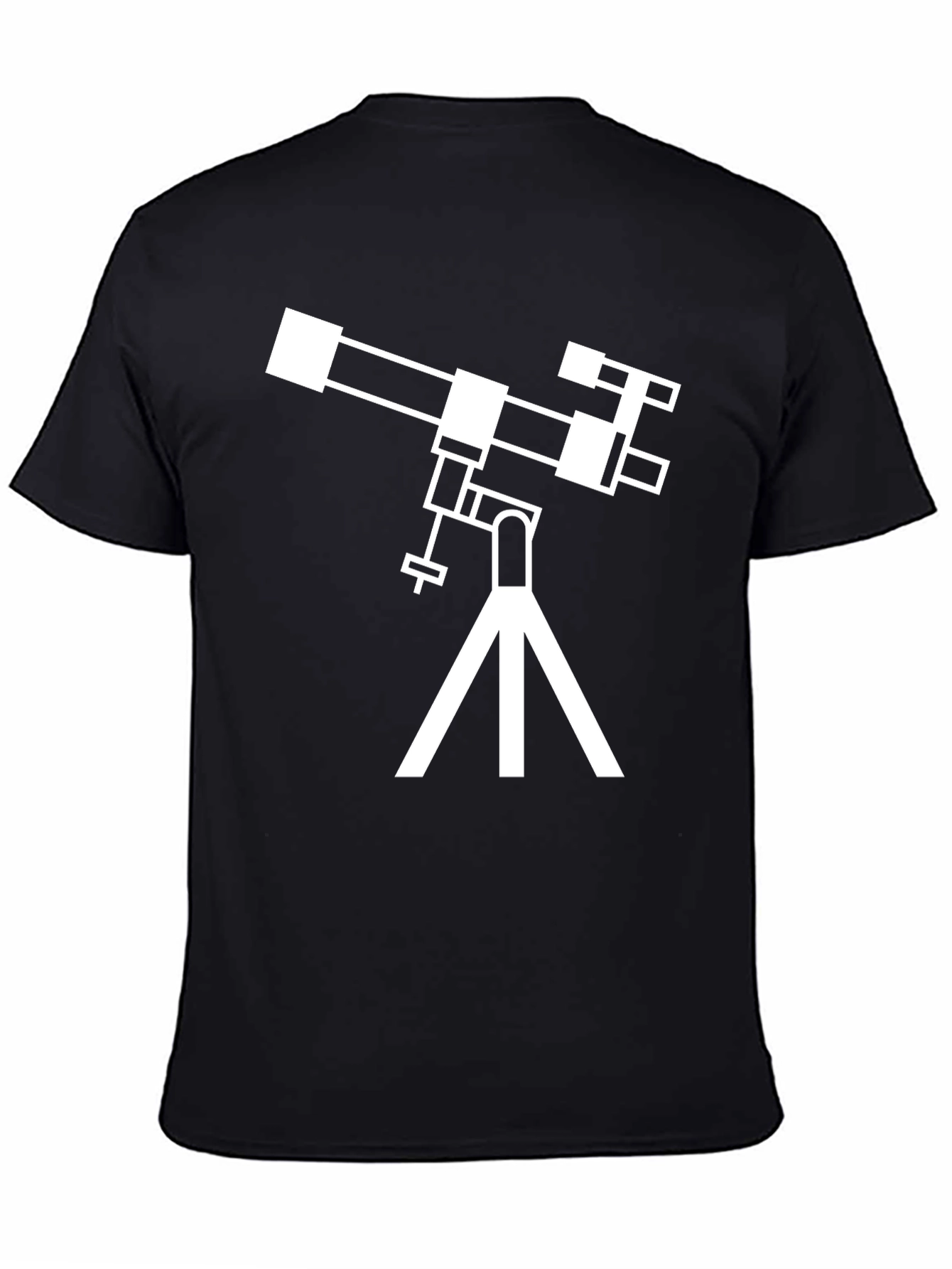 Telescope Graphic Tee - Astronomy Lover Gift