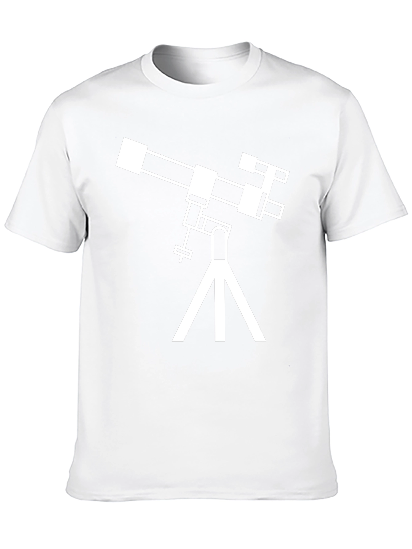 Telescope Graphic Tee - Astronomy Lover Gift