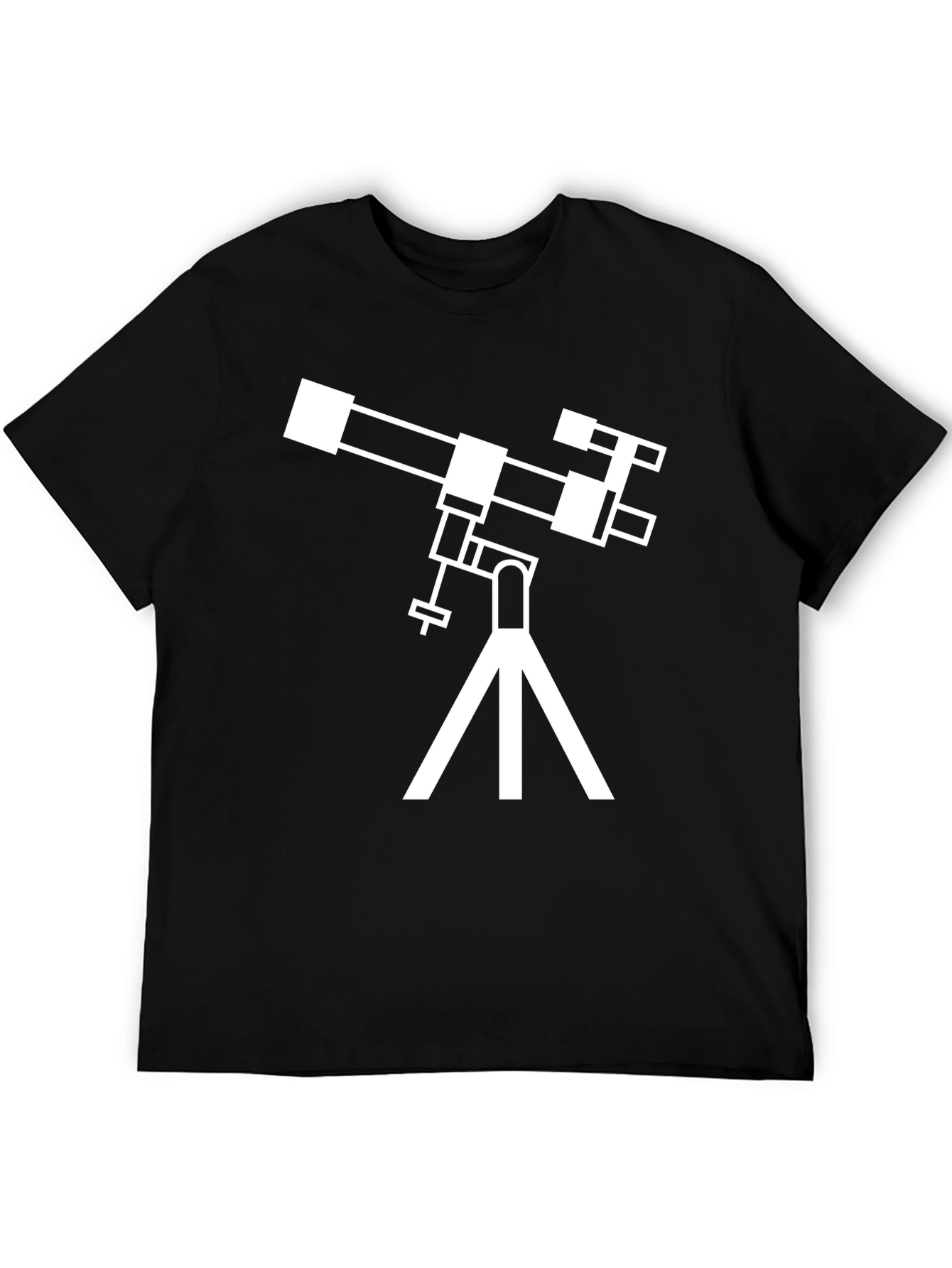 Telescope Graphic Tee - Astronomy Lover Gift