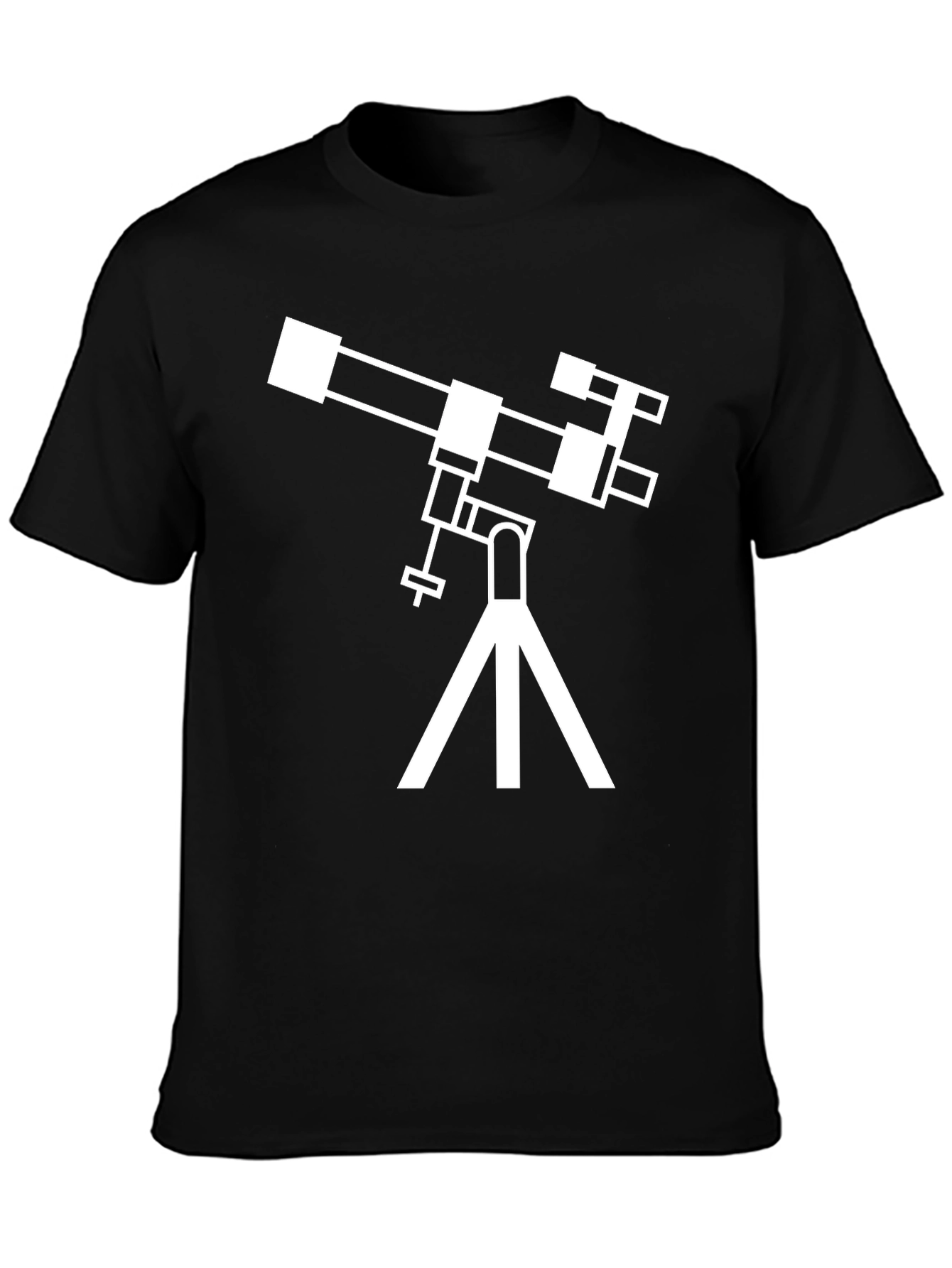 Telescope Graphic Tee - Astronomy Lover Gift