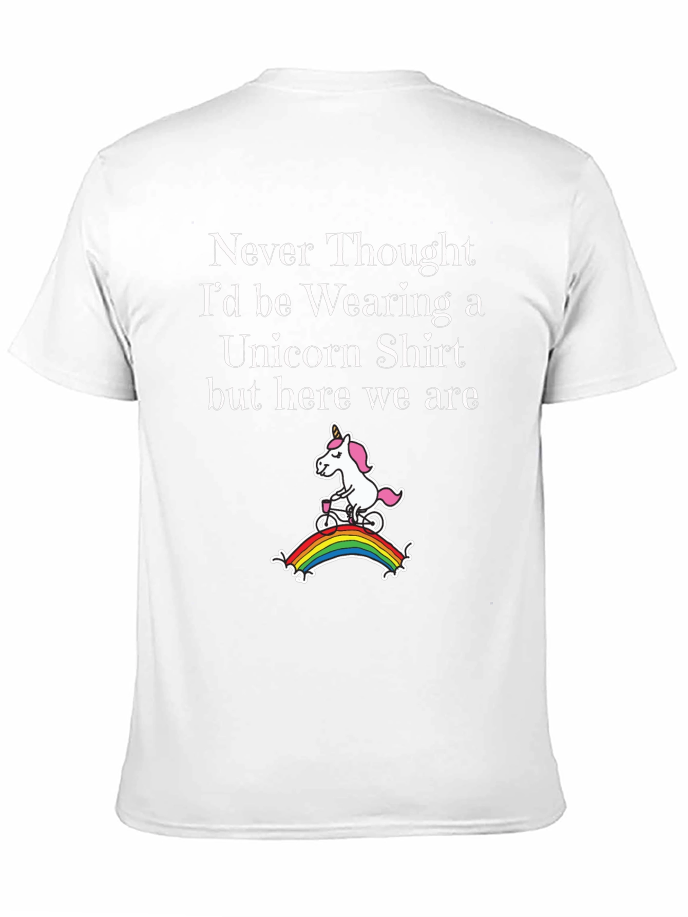Unicorn Shirt - Funny Rainbow Tee