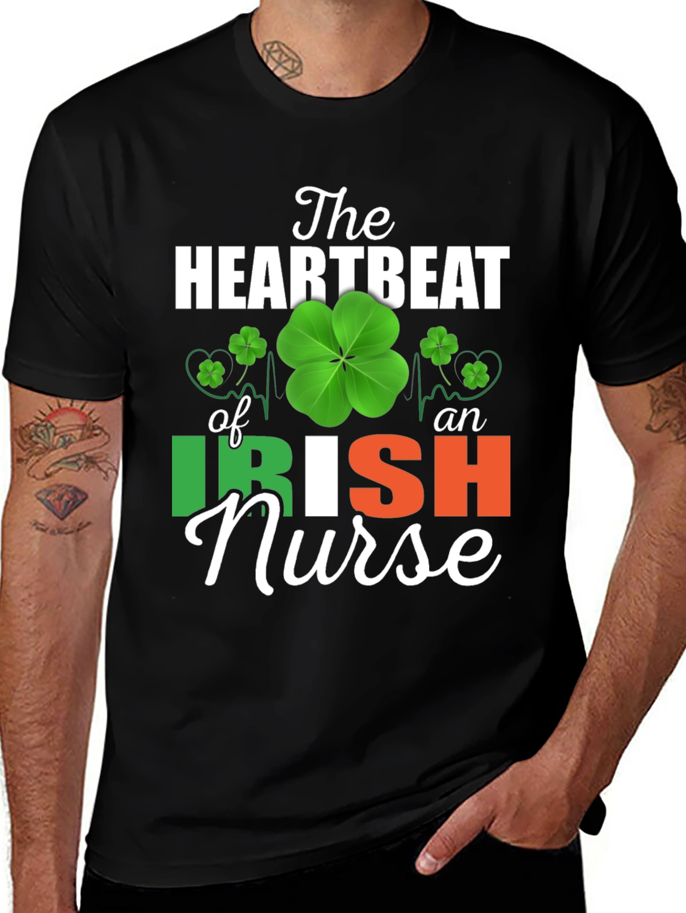 Irish Nurse St. Patricks Day T-Shirt