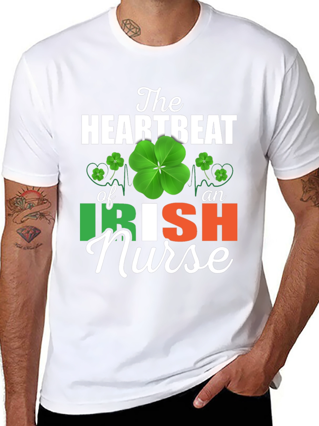 Irish Nurse St. Patricks Day T-Shirt