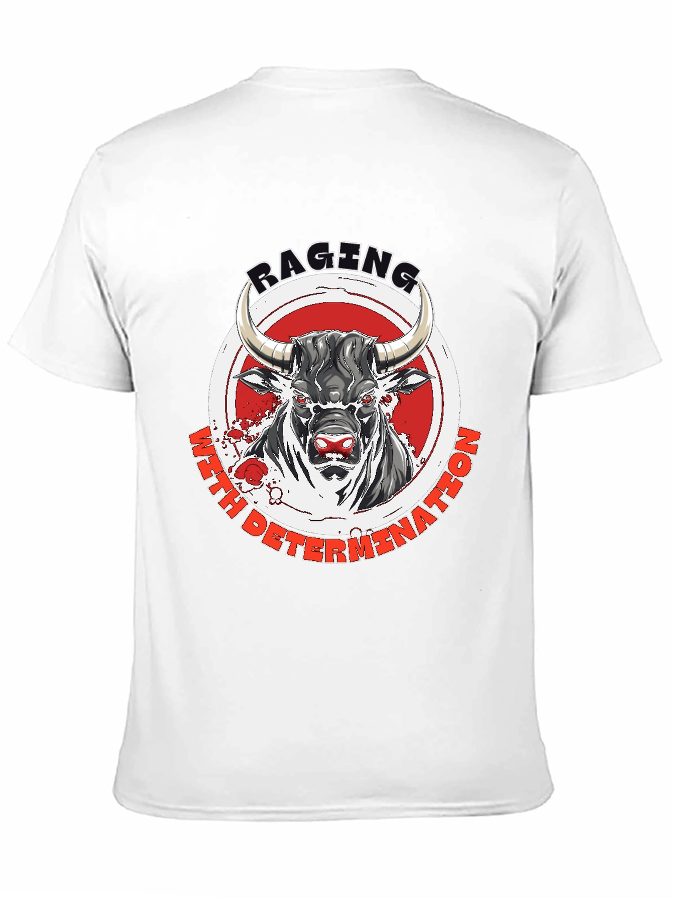 Raging Bull T-Shirt - Motivational Graphic Tee