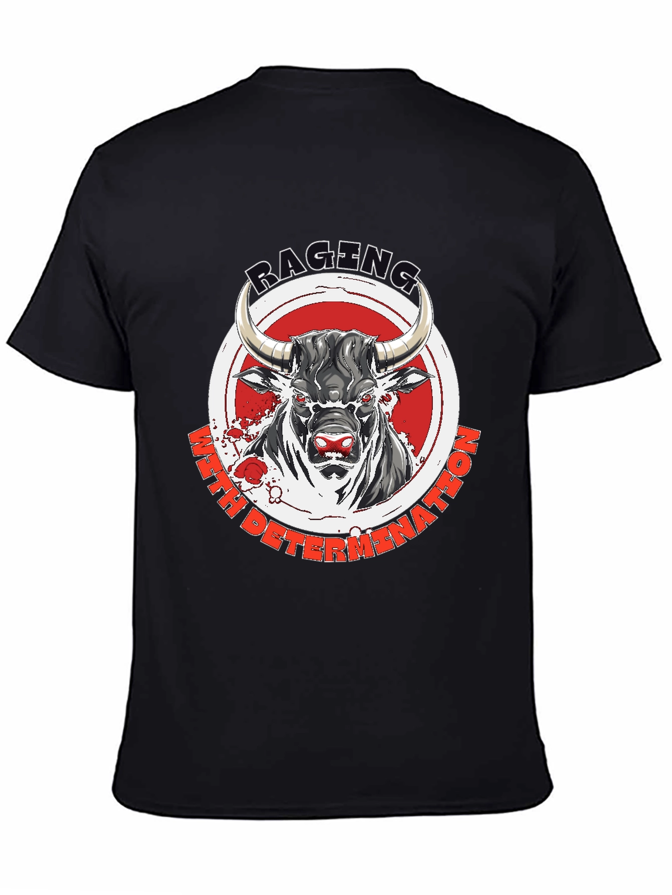 Raging Bull T-Shirt - Motivational Graphic Tee