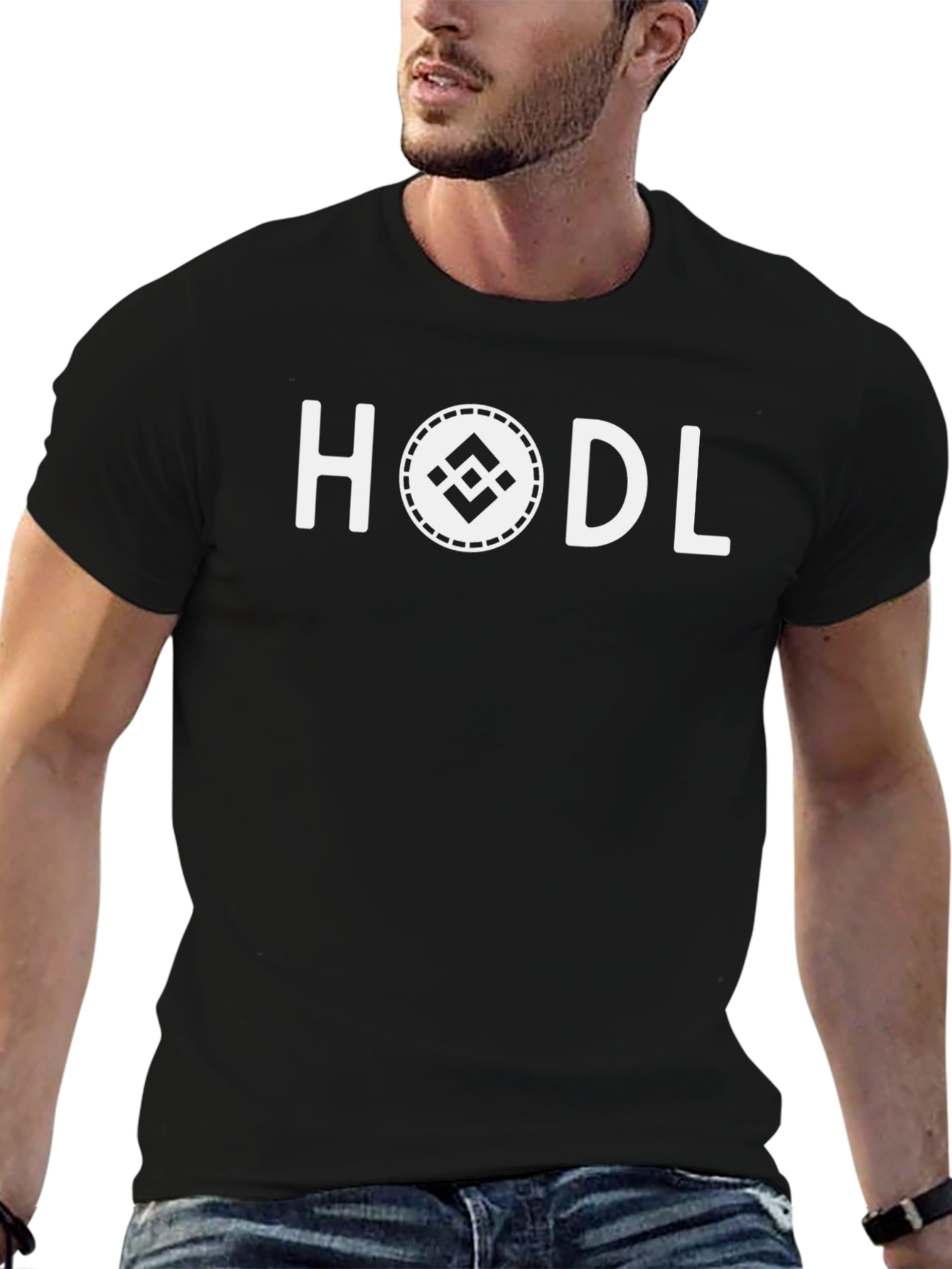 HODL Binance Crypto Black T-Shirt