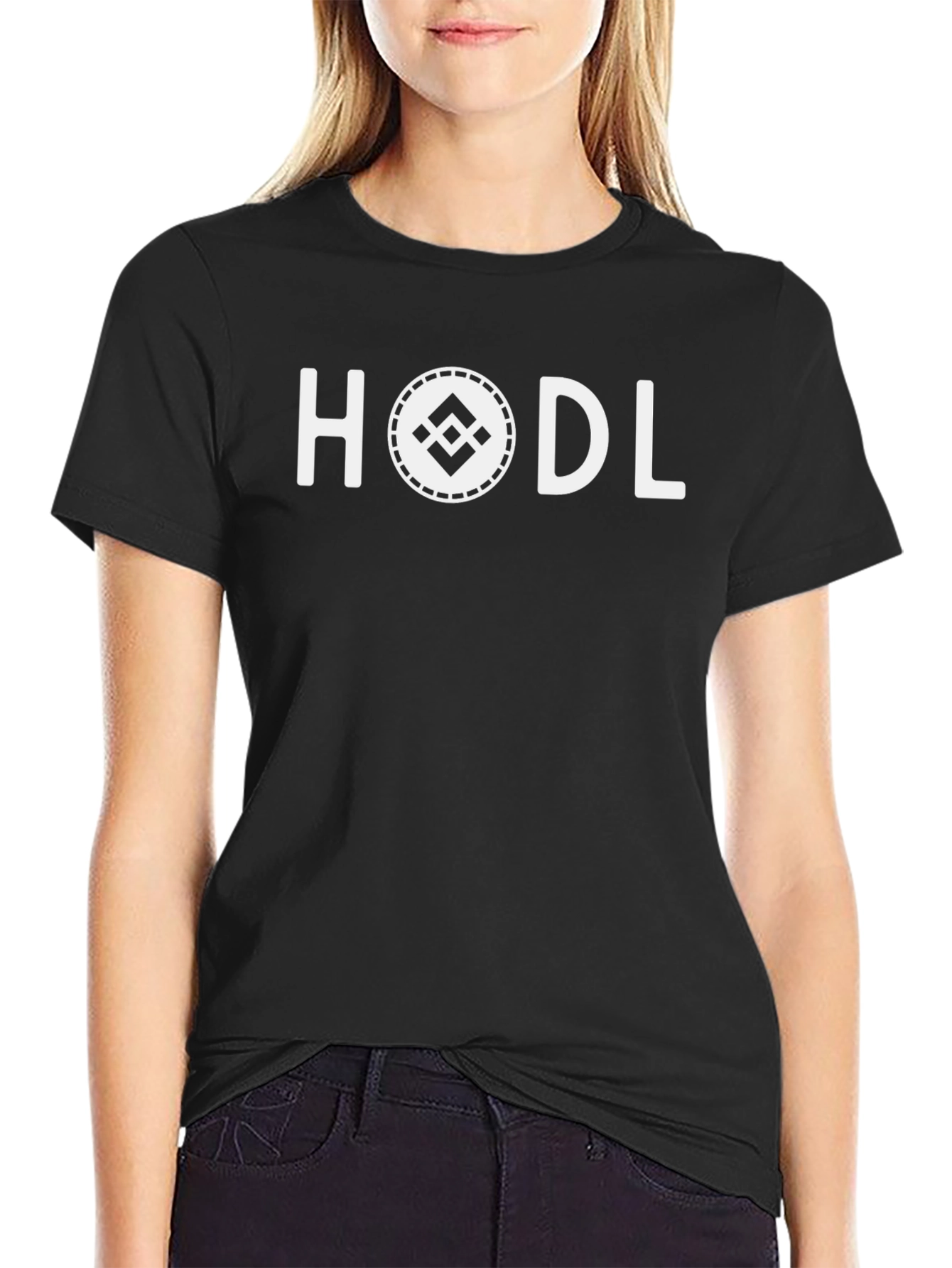 HODL Binance Crypto Black T-Shirt