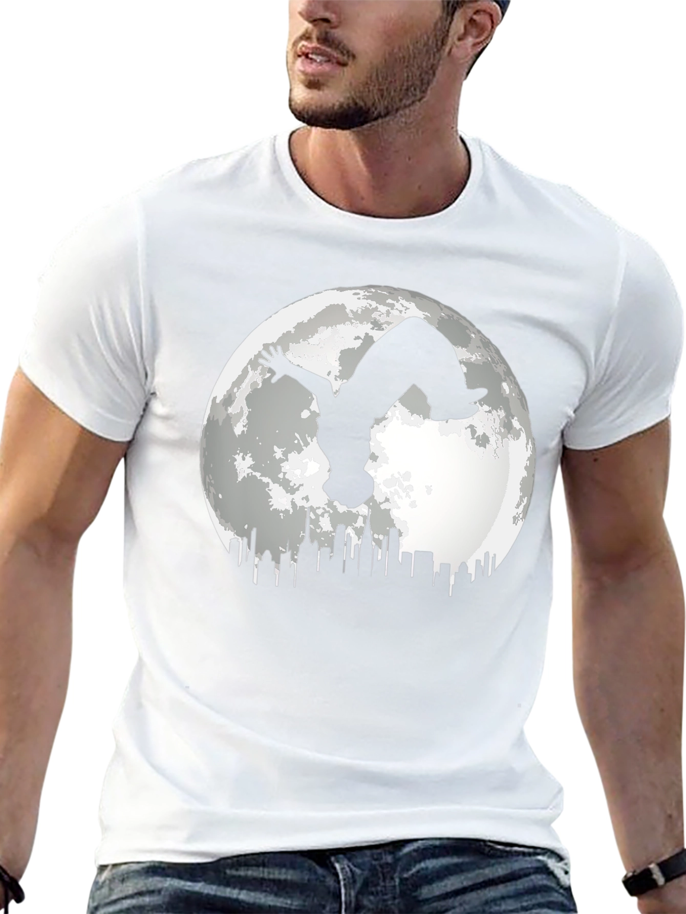 Moon Flip Graphic Tee