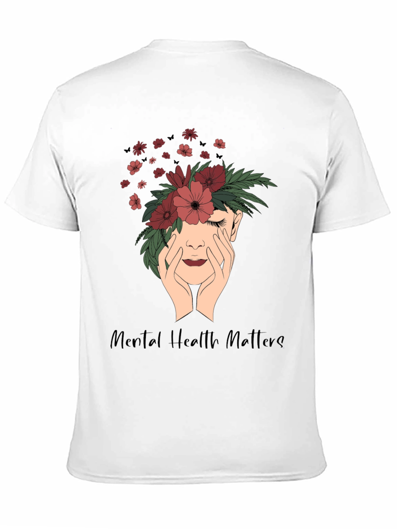 Mental Health Matters Floral T-Shirt