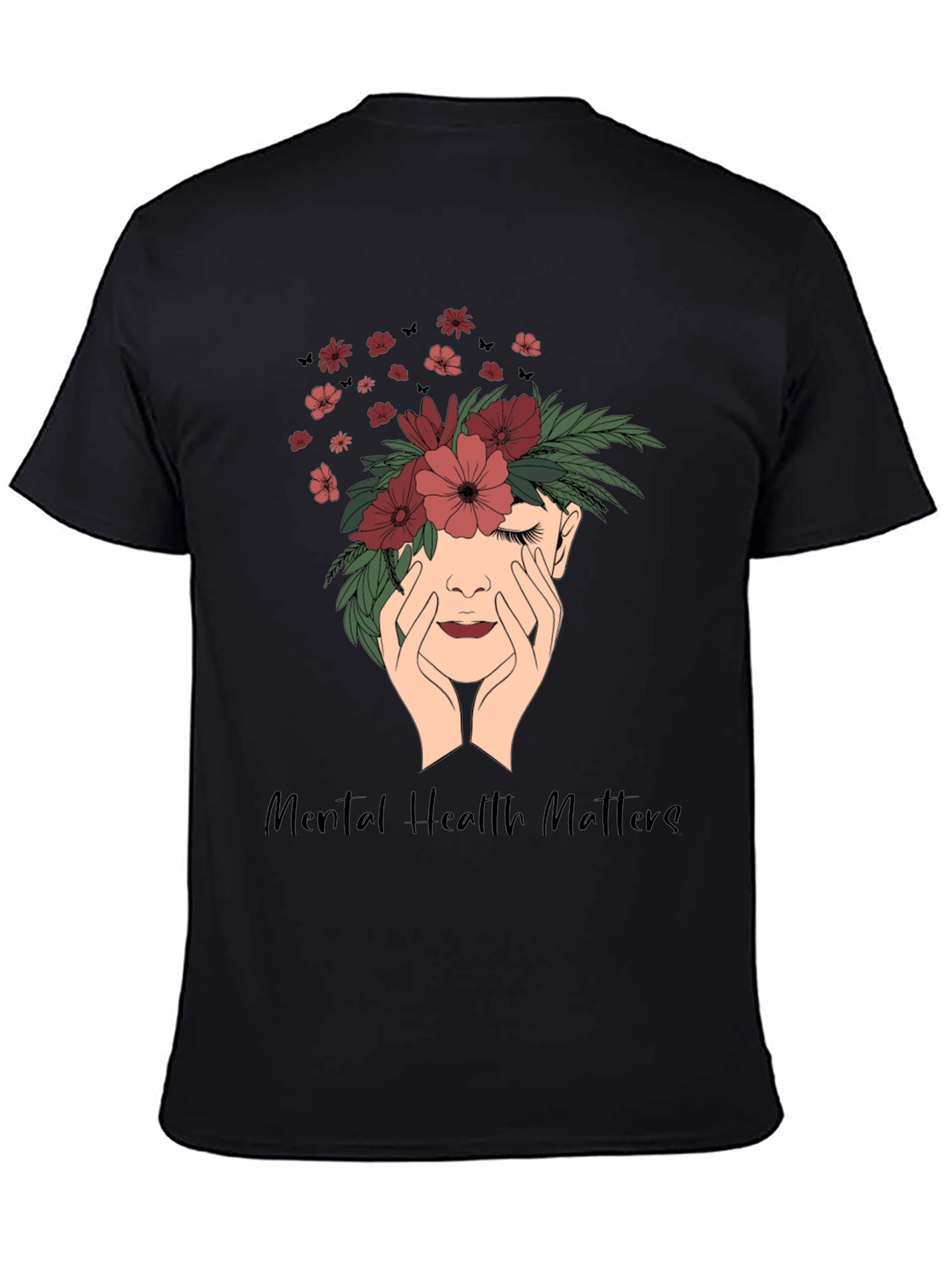 Mental Health Matters Floral T-Shirt