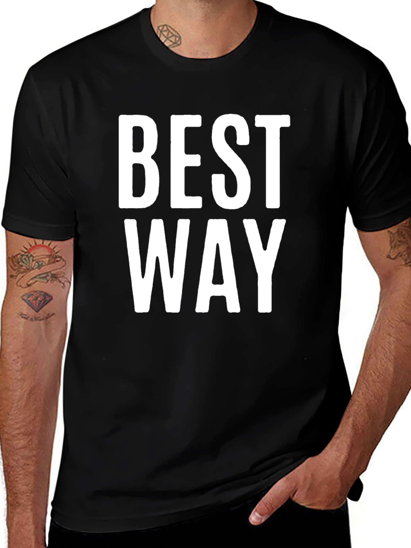 Best Way Graphic T-Shirt