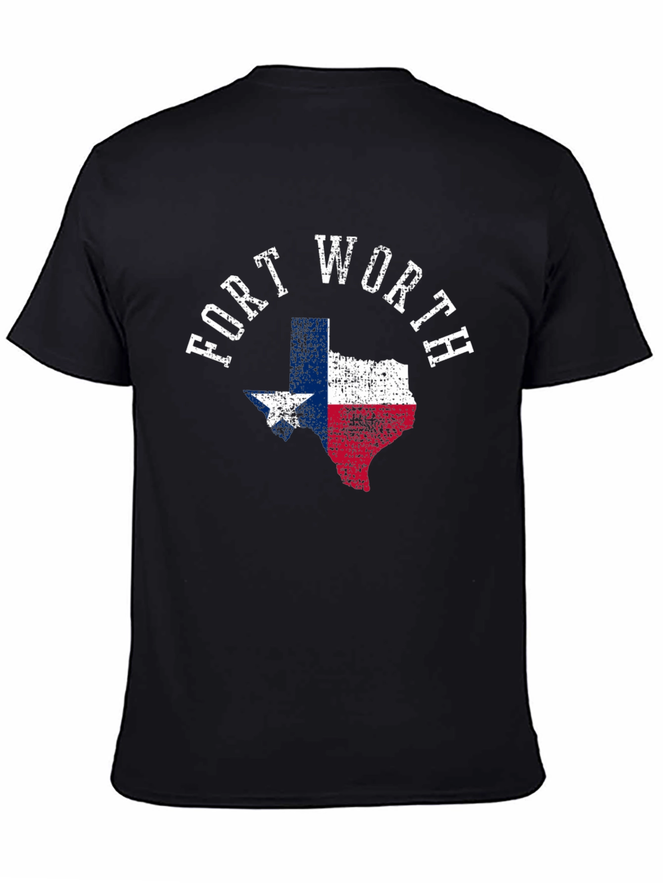 Fort Worth Texas Flag Graphic Tee