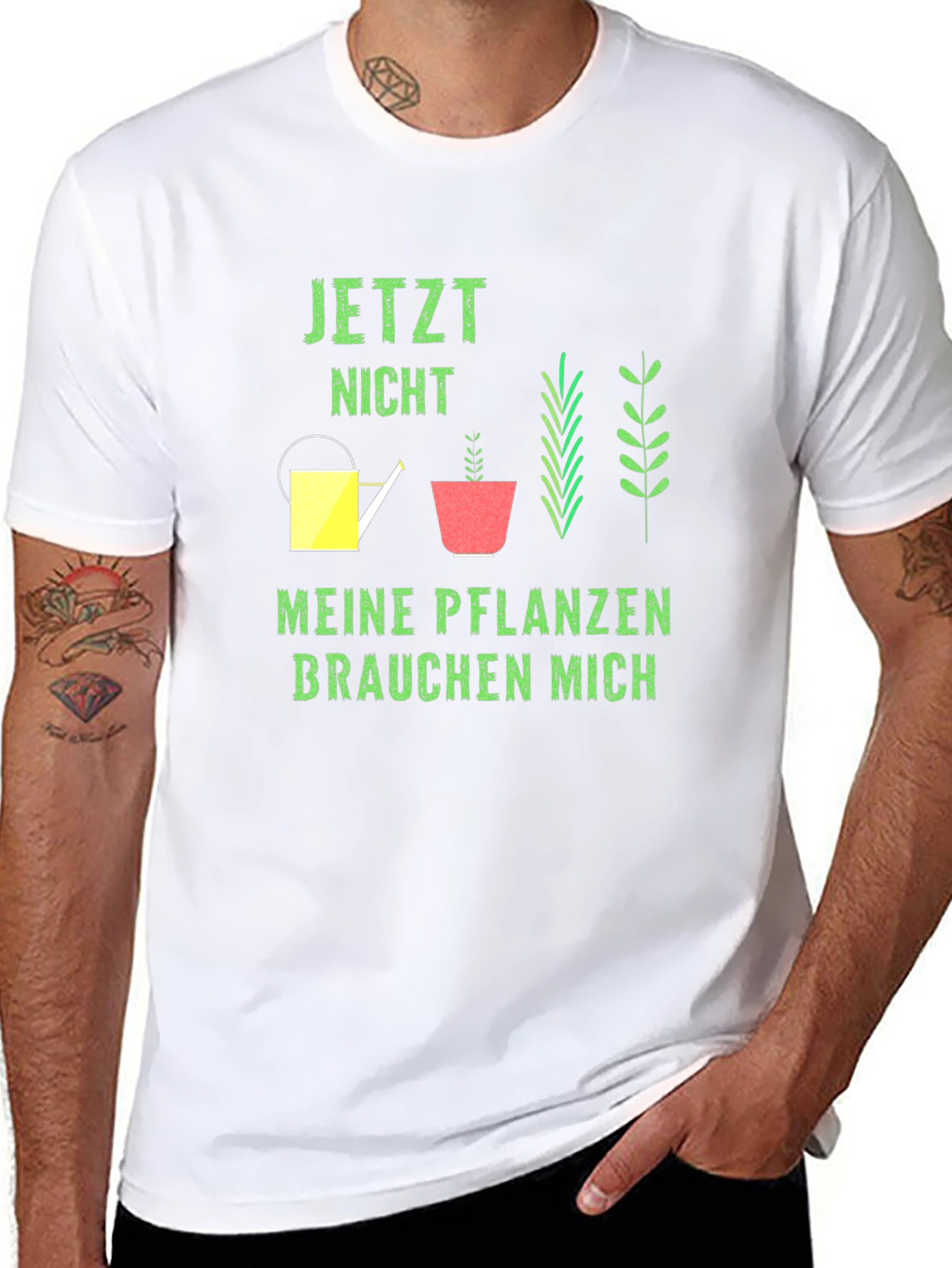 Gardeners Tee: Jetzt Nicht Meine Pflanzen Brauchen Mich