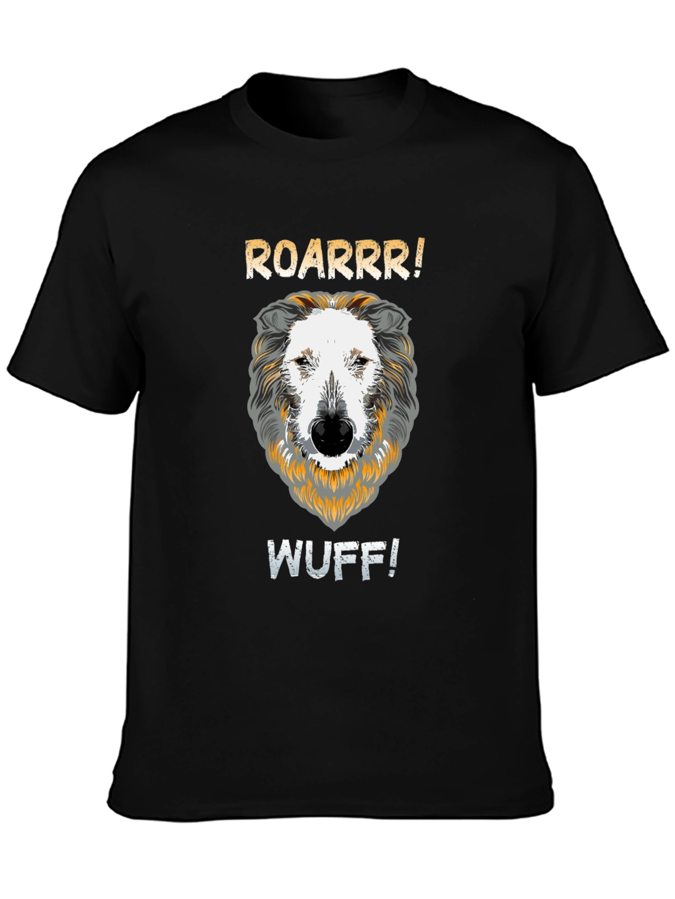 Roarrr Wuff Dog T-Shirt