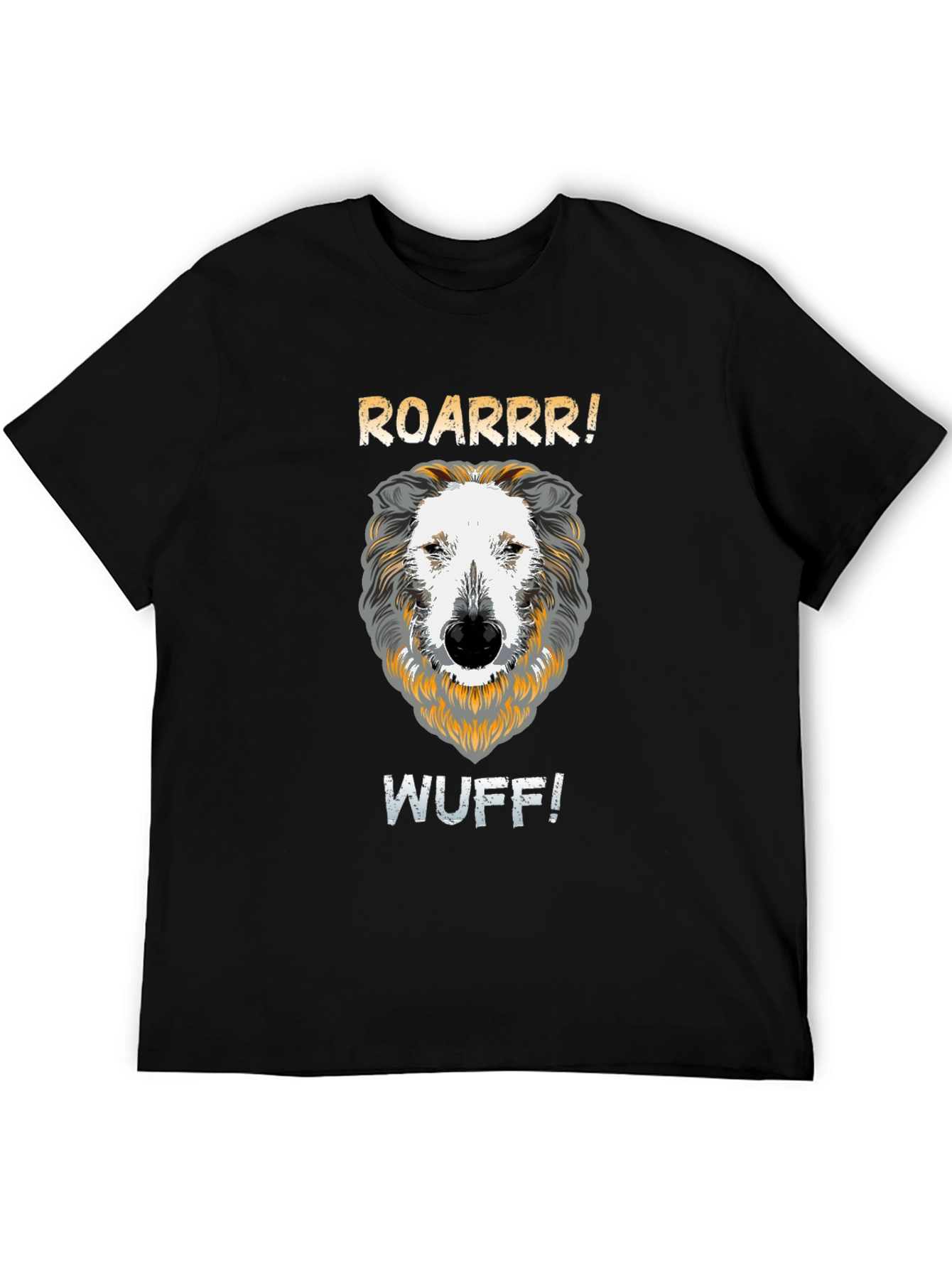 Roarrr Wuff Dog T-Shirt