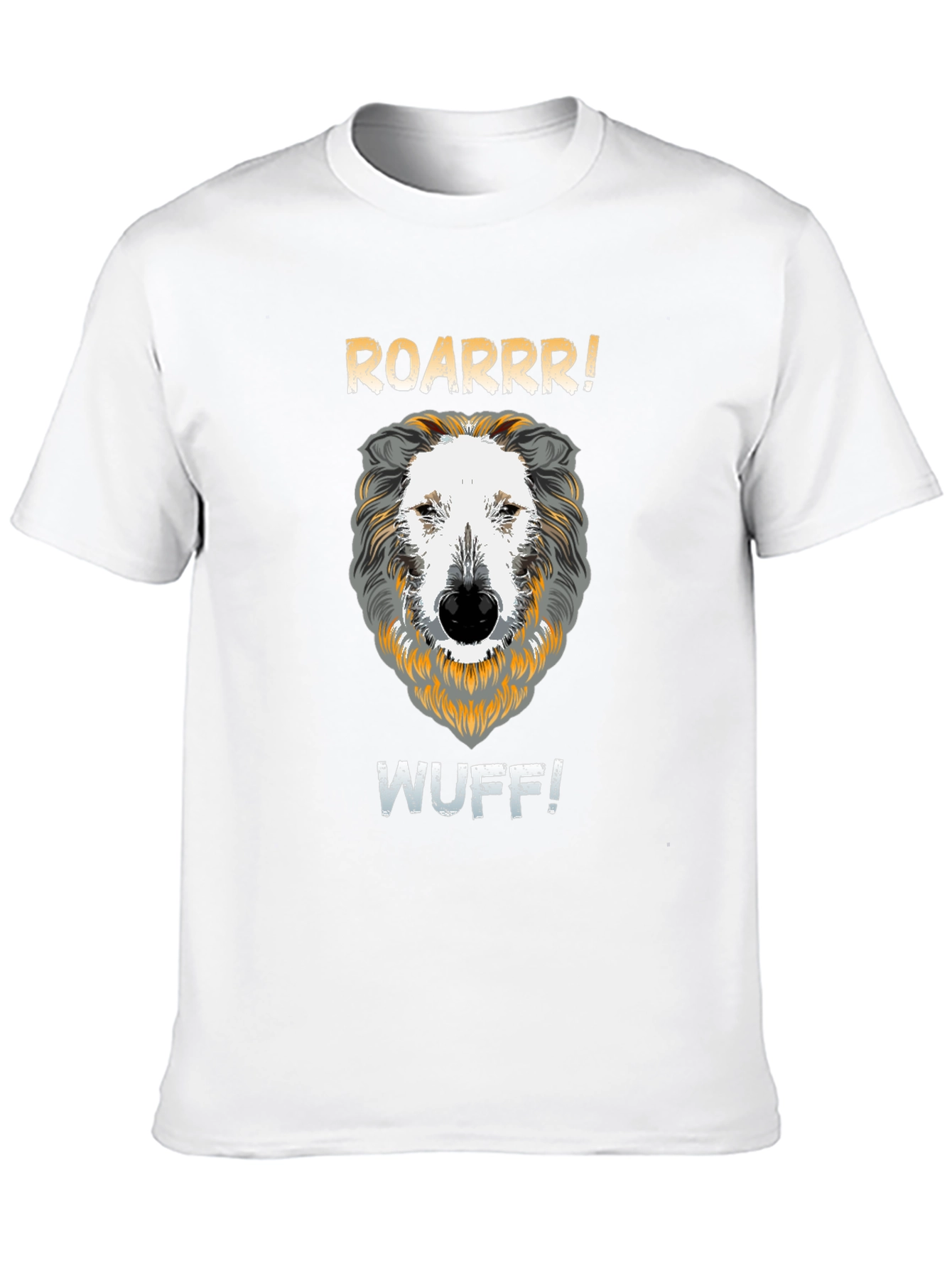 Roarrr Wuff Dog T-Shirt