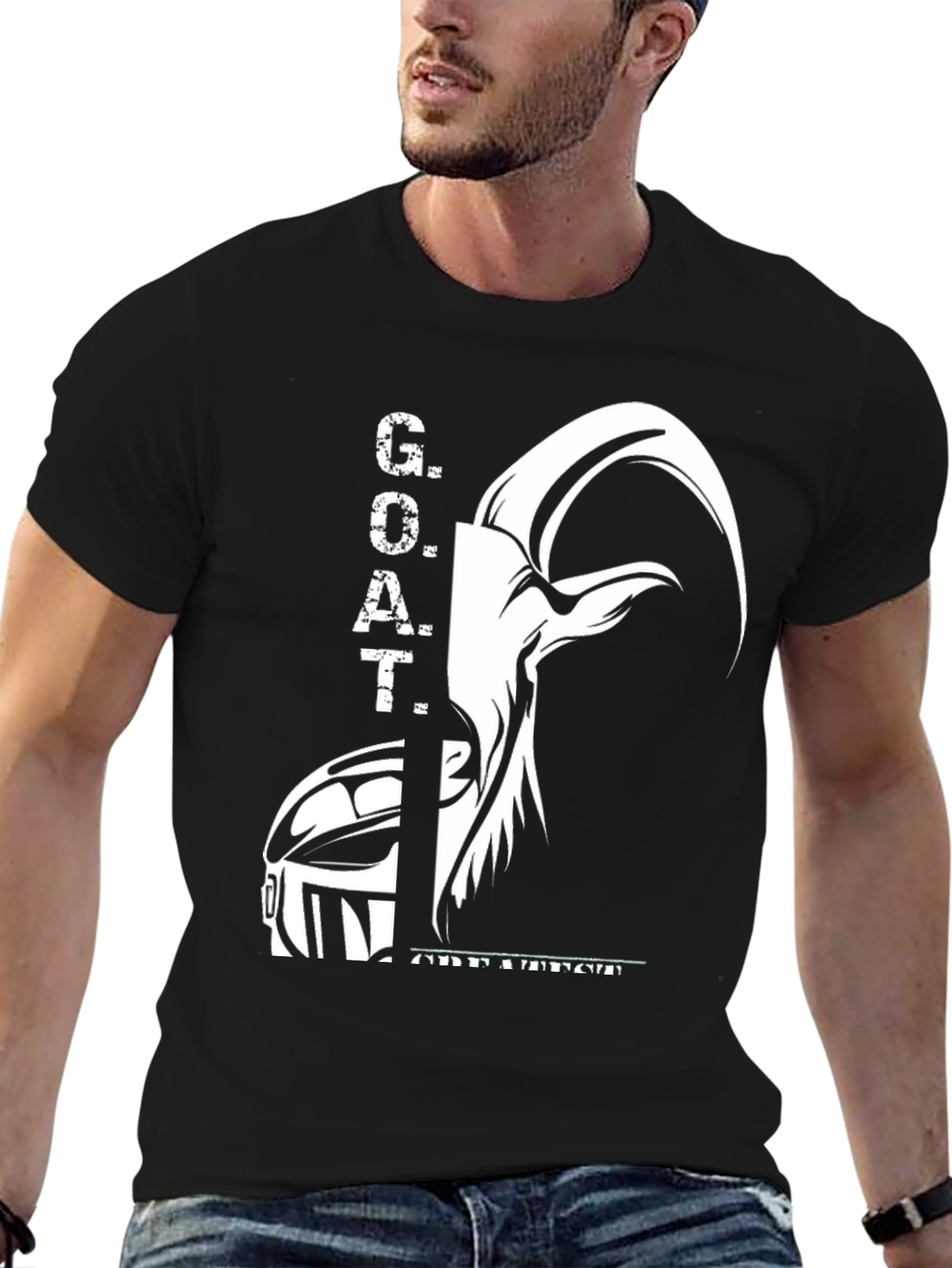 GOAT T-Shirt - Greatest of All Time Graphic Tee