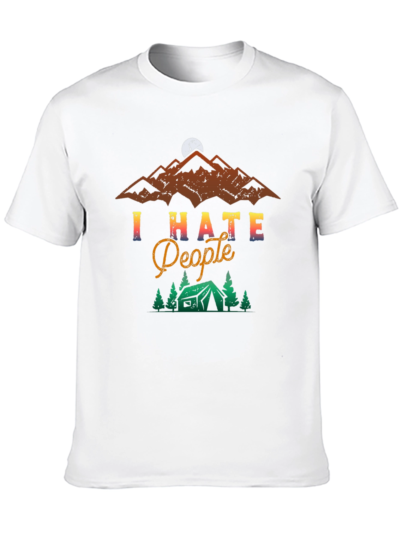 I Hate People Camping T-Shirt