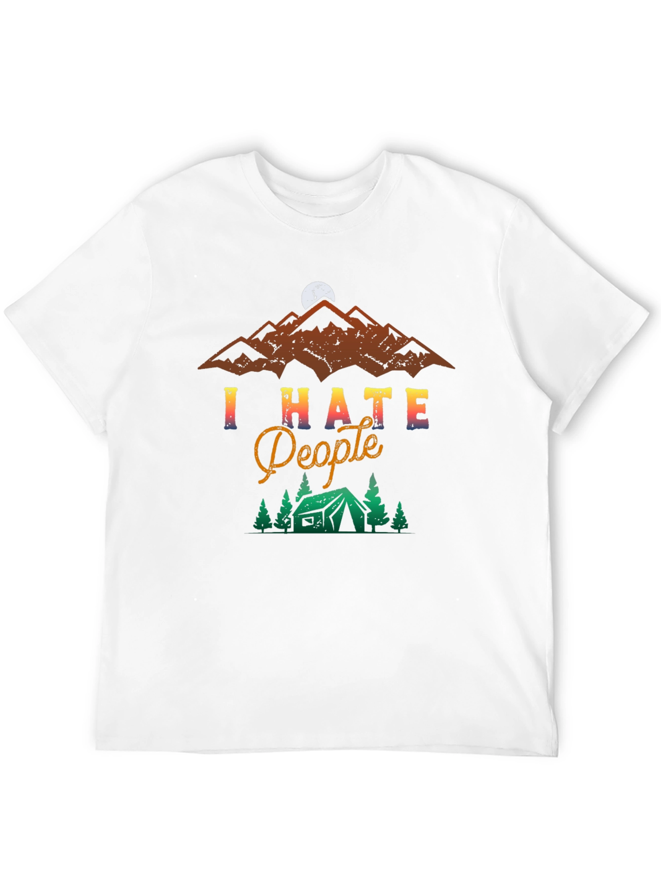 I Hate People Camping T-Shirt