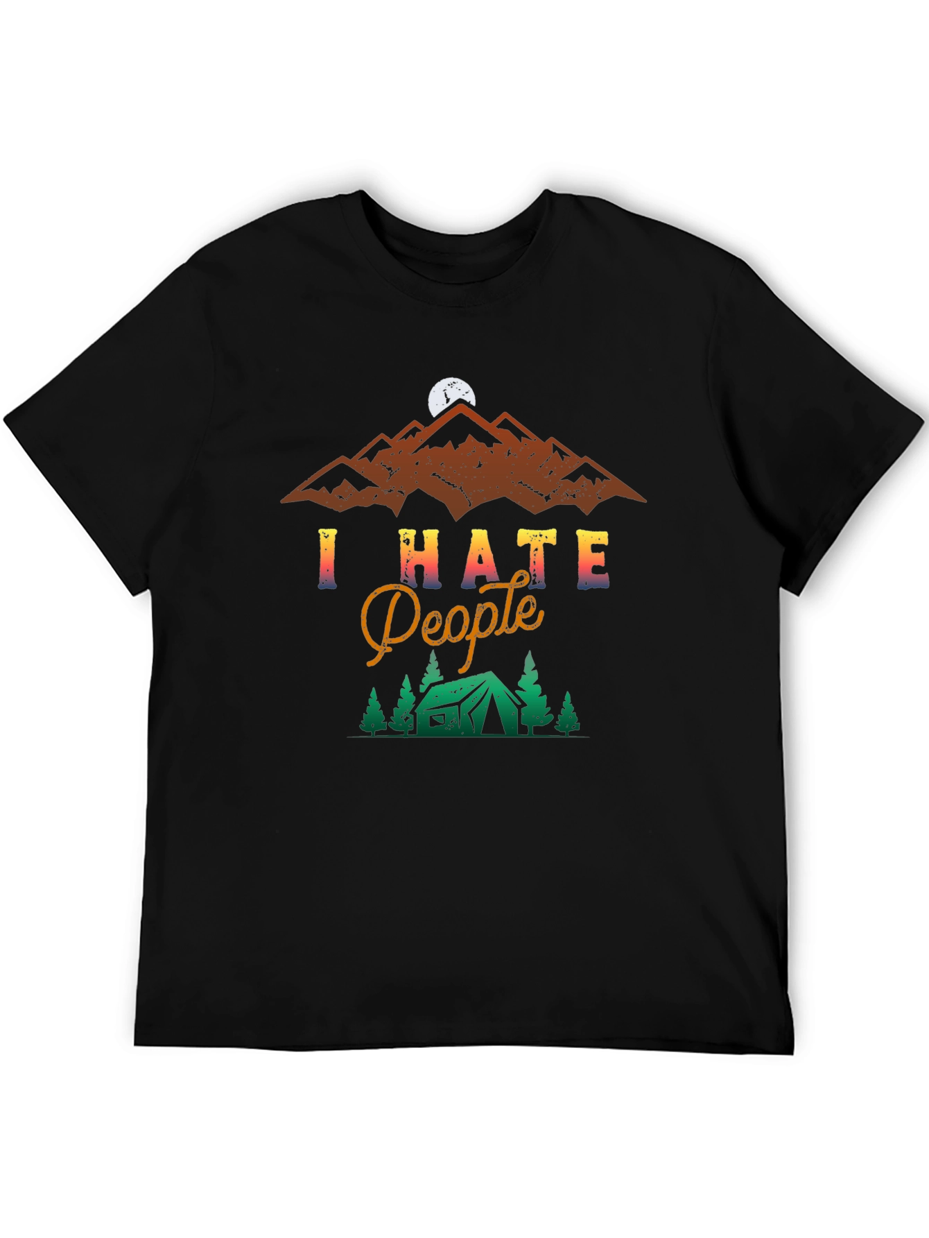 I Hate People Camping T-Shirt