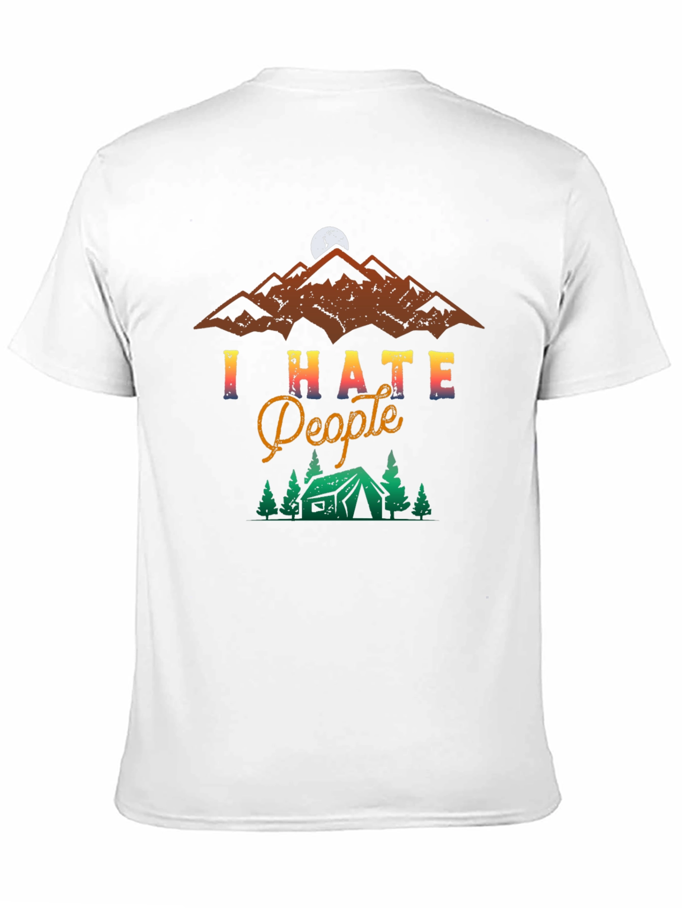 I Hate People Camping T-Shirt