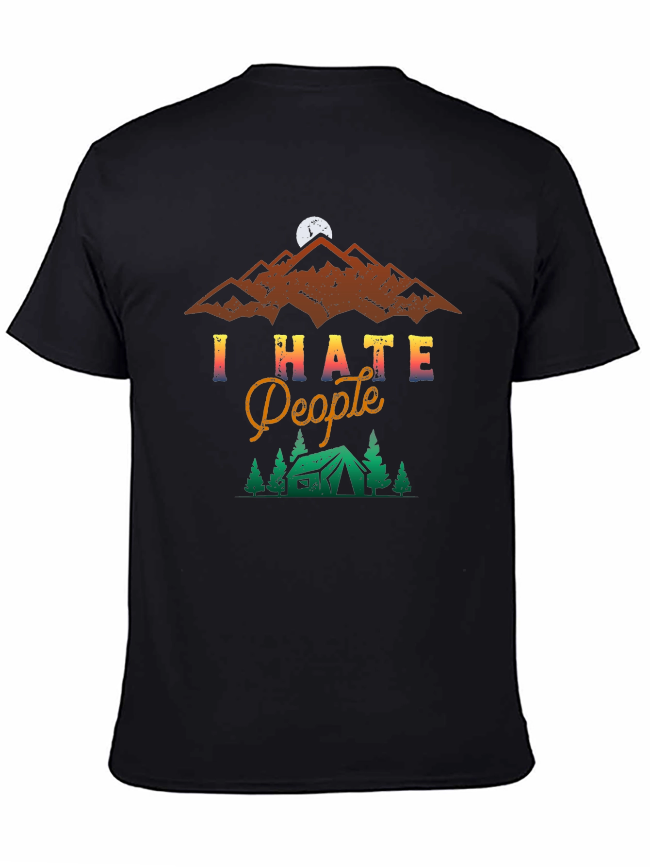 I Hate People Camping T-Shirt