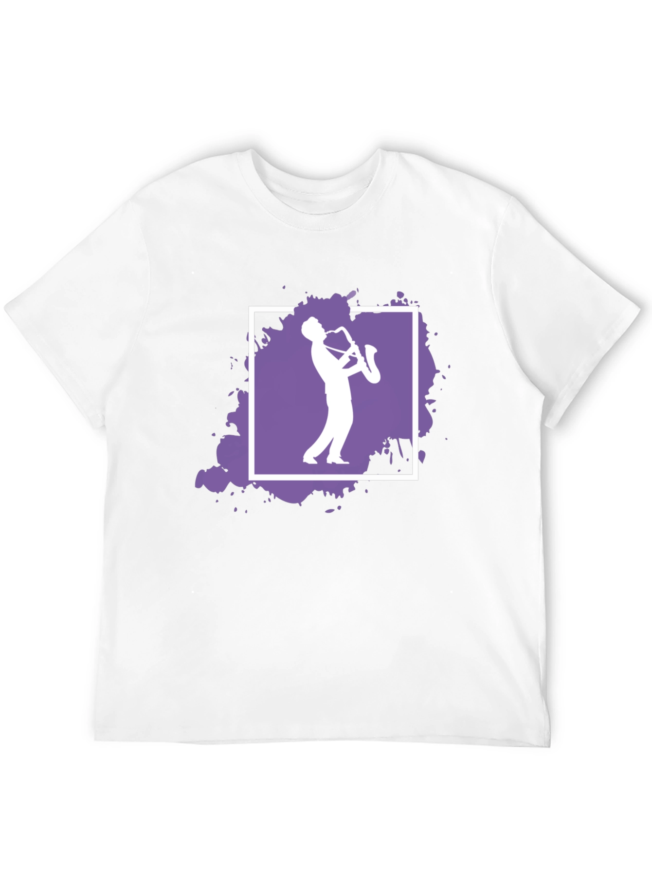 Saxophone Player Graphic Tee - Cool Musician T-Shirt