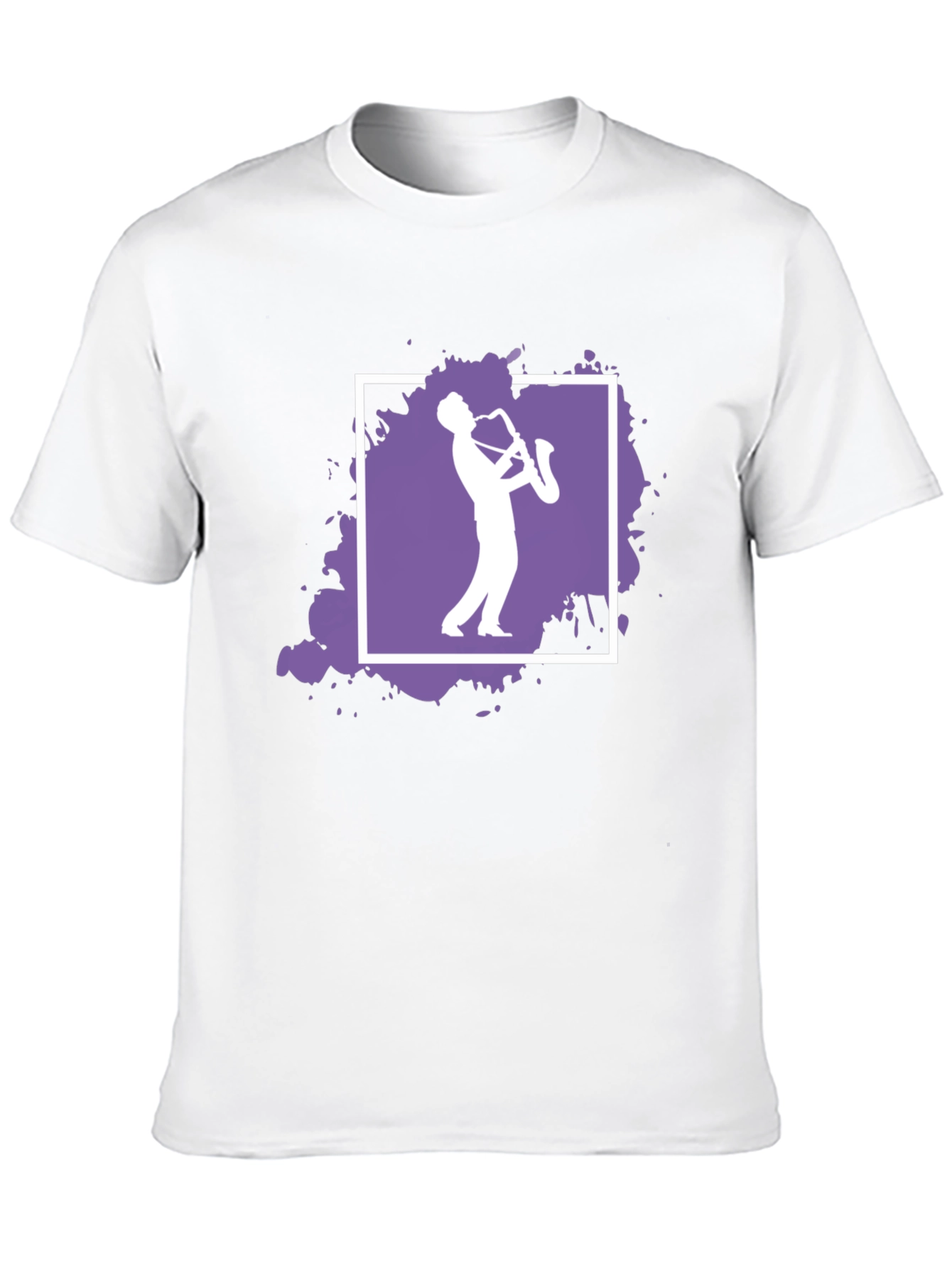 Saxophone Player Graphic Tee - Cool Musician T-Shirt