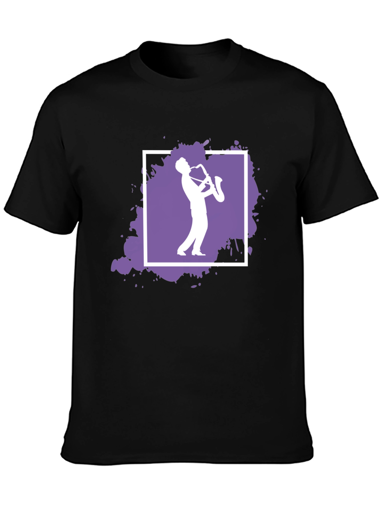 Saxophone Player Graphic Tee - Cool Musician T-Shirt