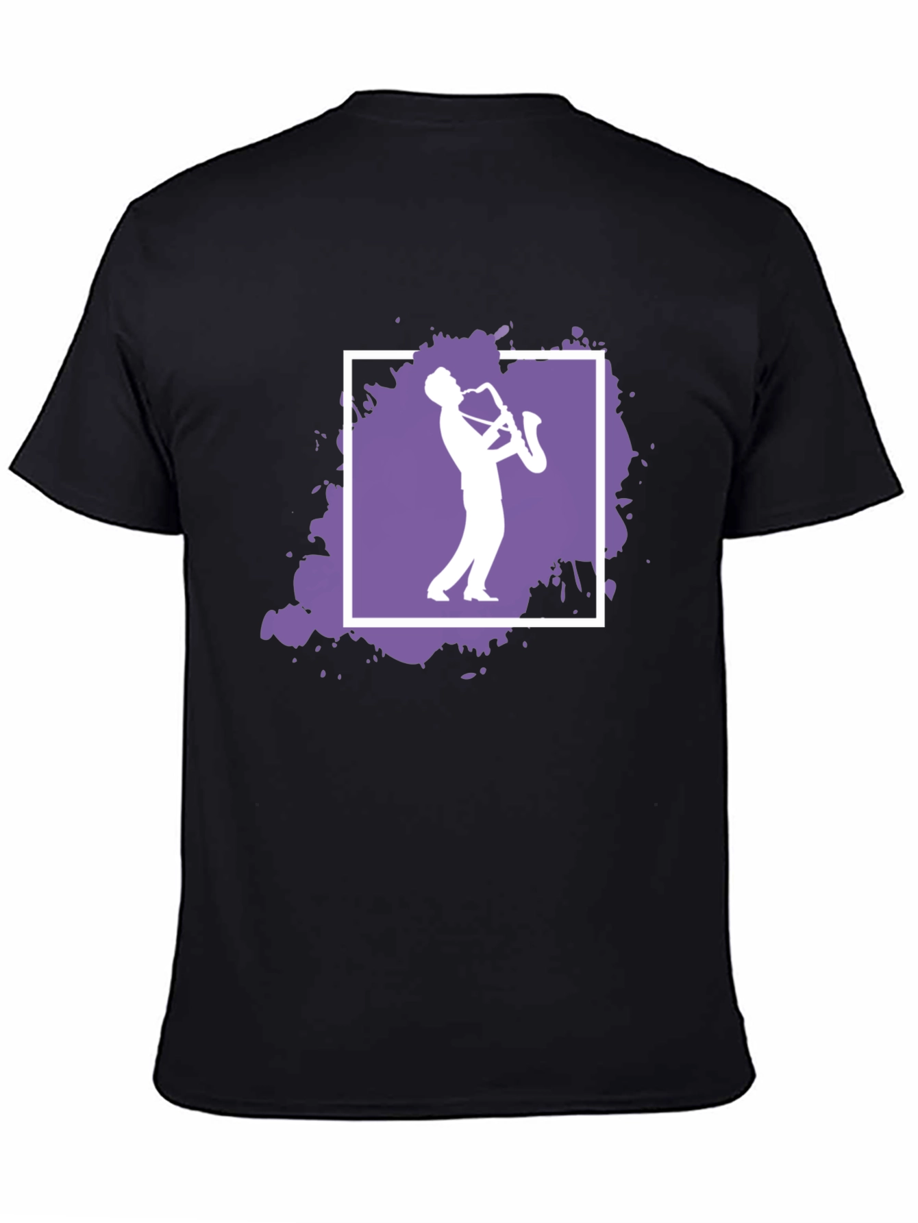 Saxophone Player Graphic Tee - Cool Musician T-Shirt