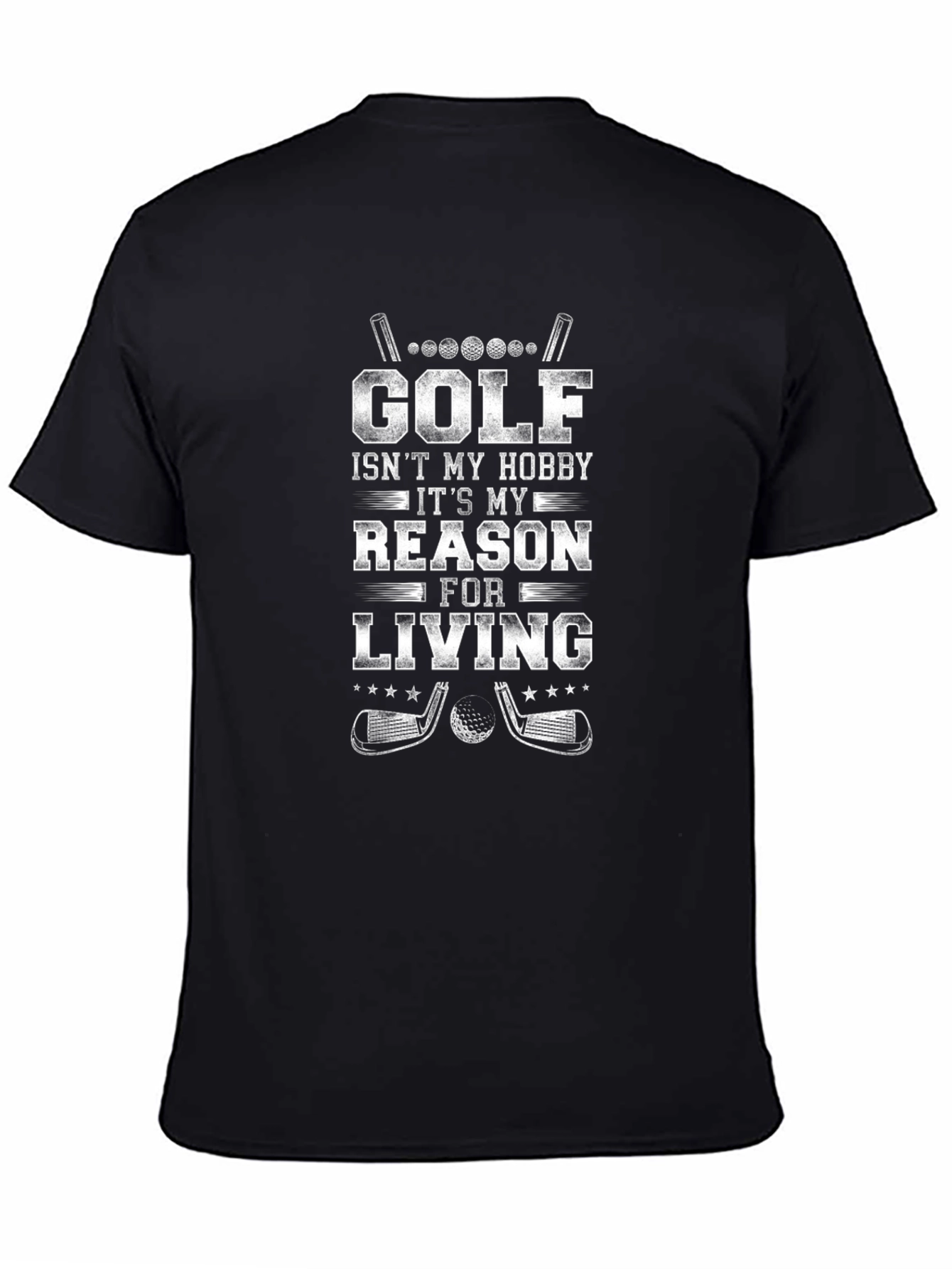 Golf Reason For Living Graphic Tee