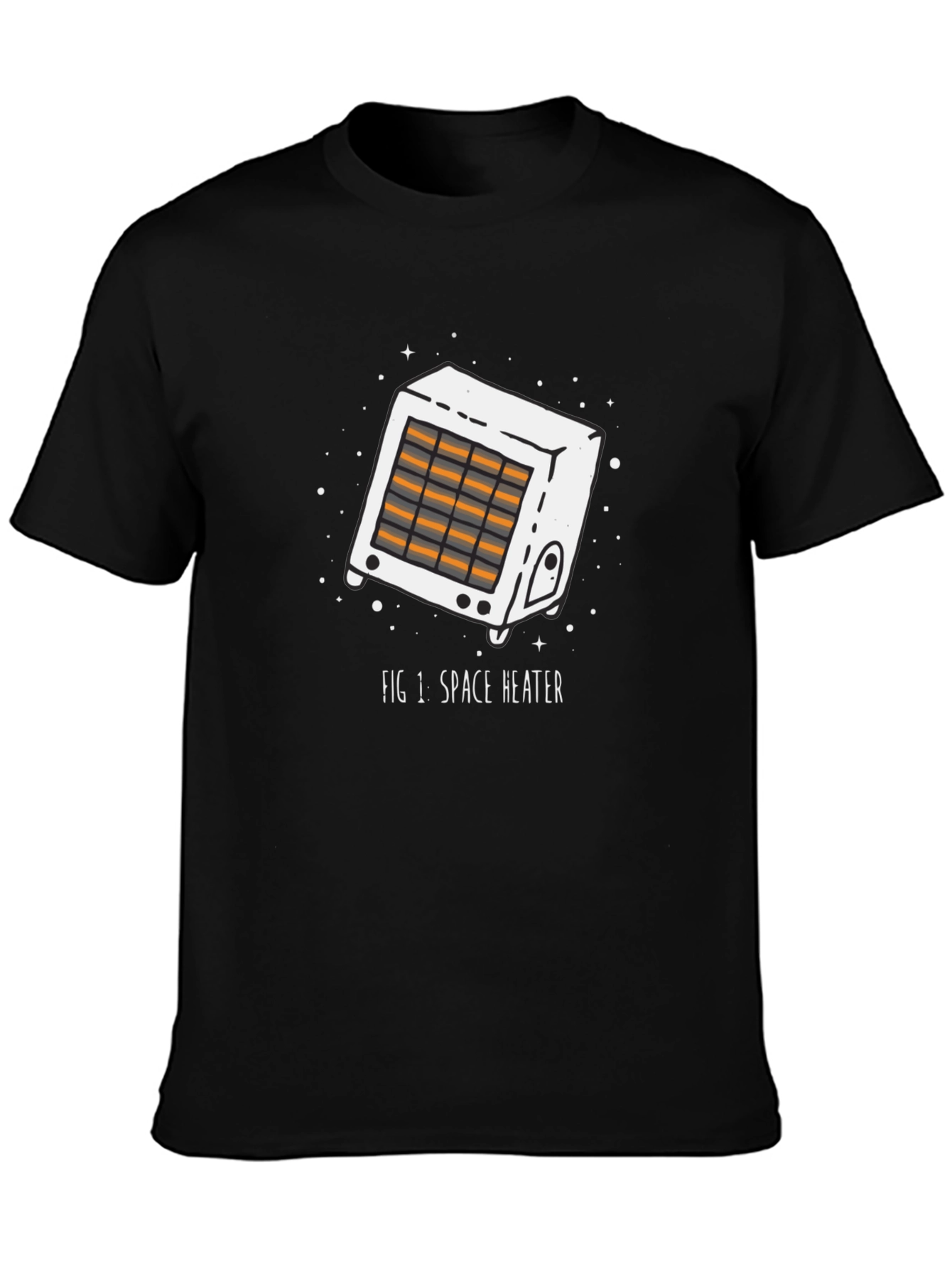 Space Heater Graphic Tee - Unique Novelty T-Shirt