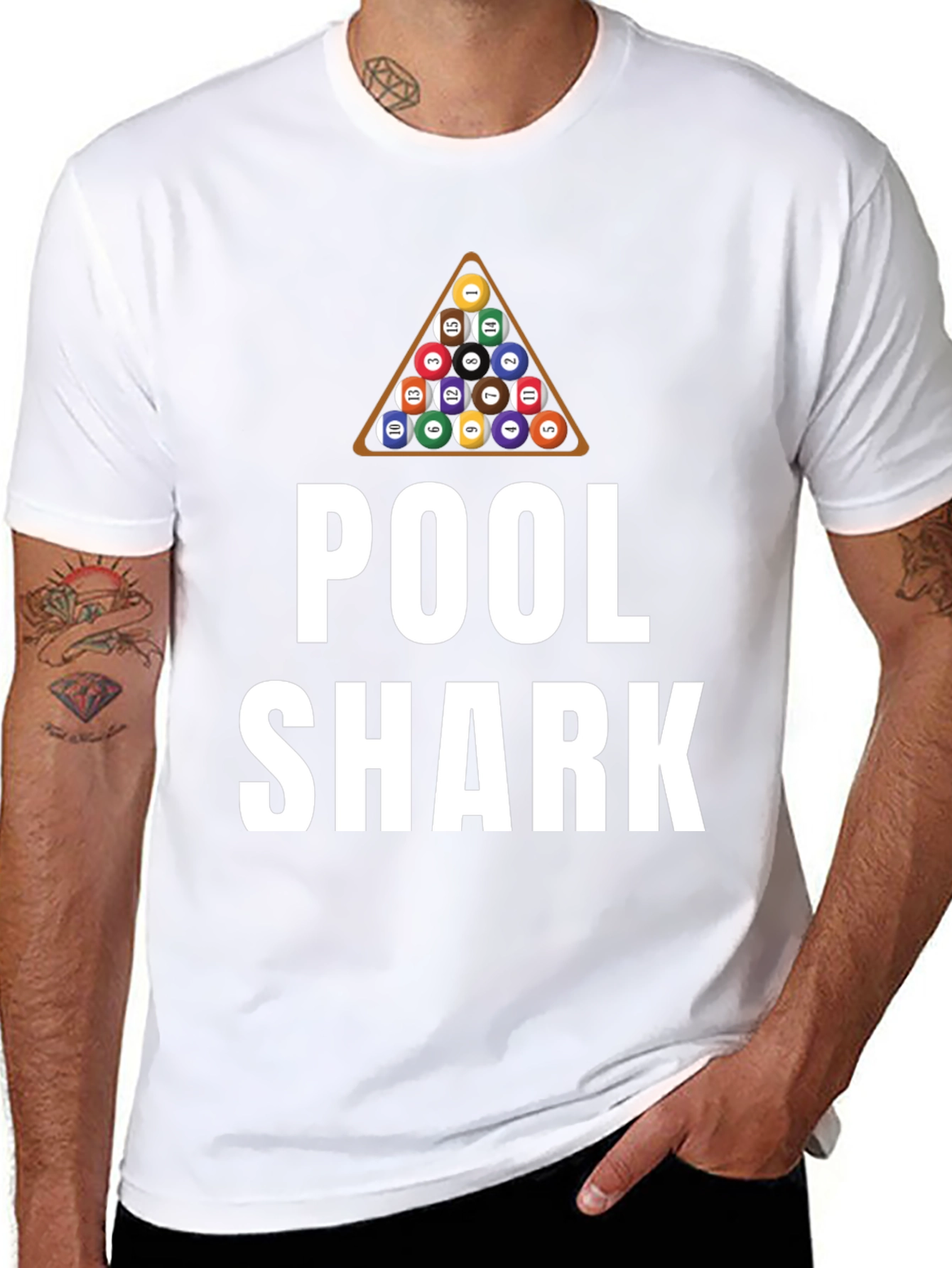 Pool Shark T-Shirt - Billiards Graphic Tee