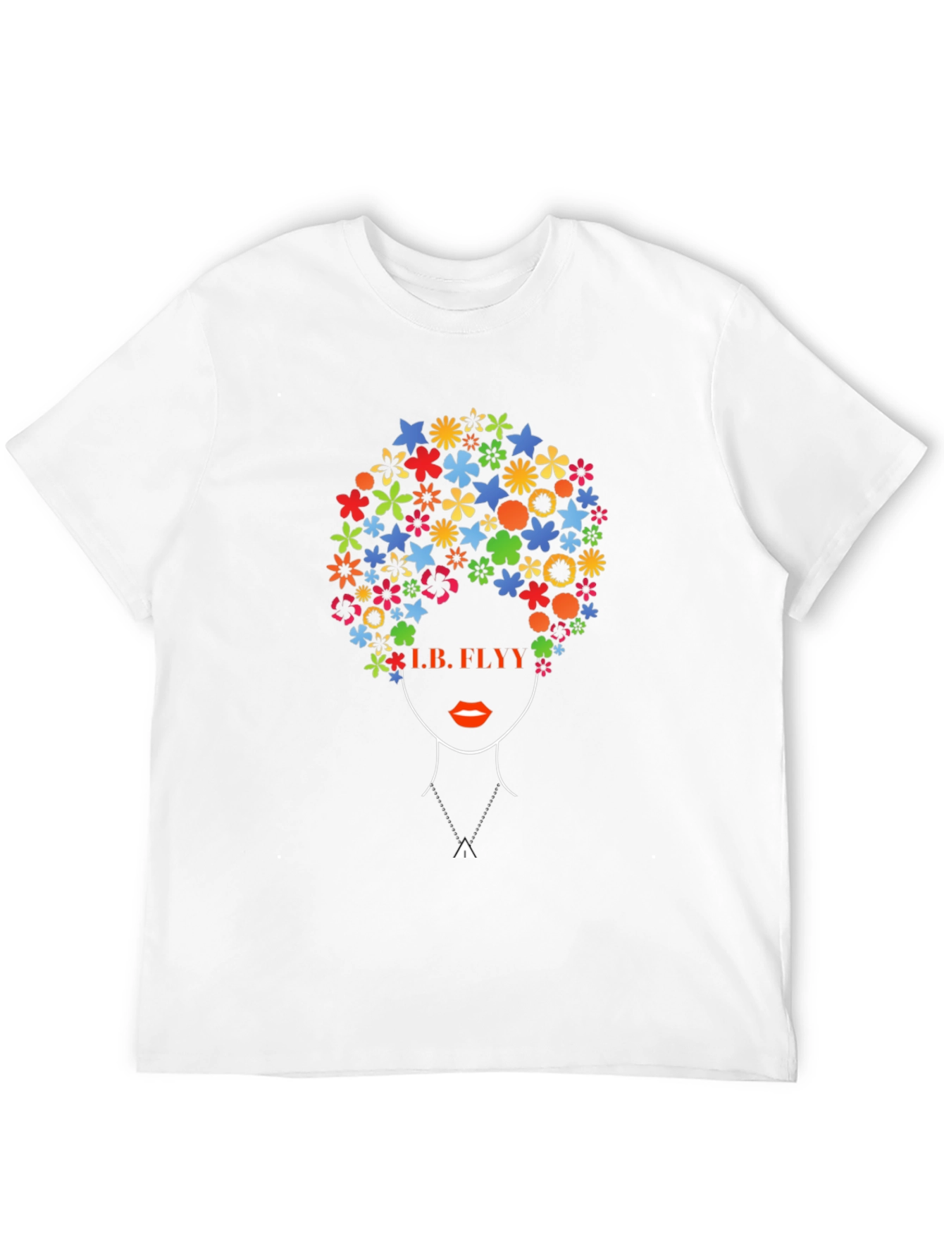 Floral Afro T-Shirt - Unisex Graphic Tee