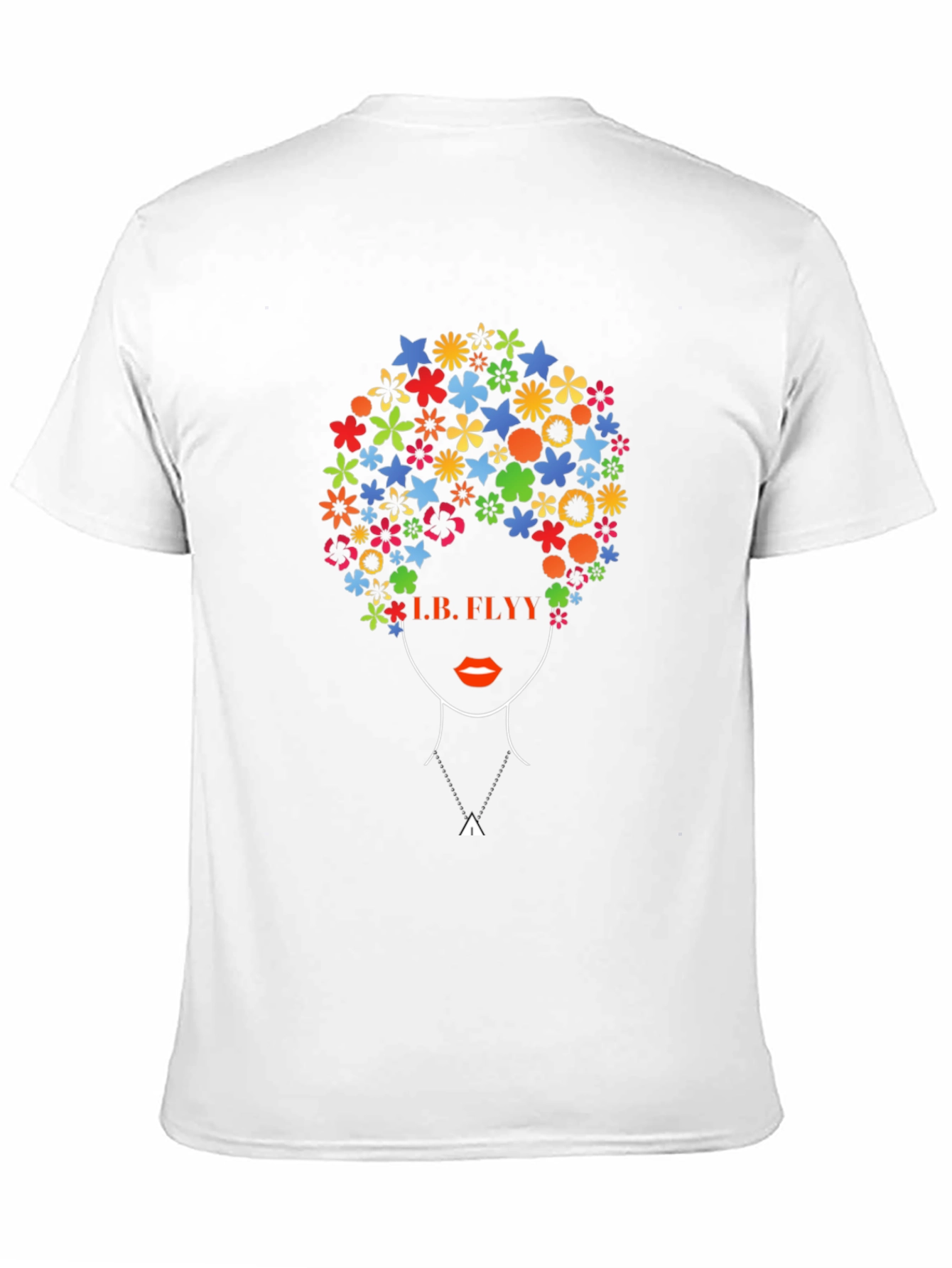 Floral Afro T-Shirt - Unisex Graphic Tee