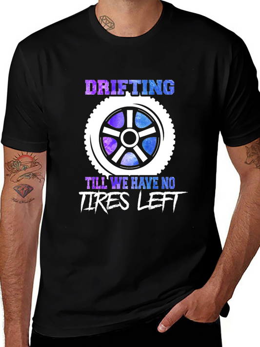 Drifting Tire Graphic Tee