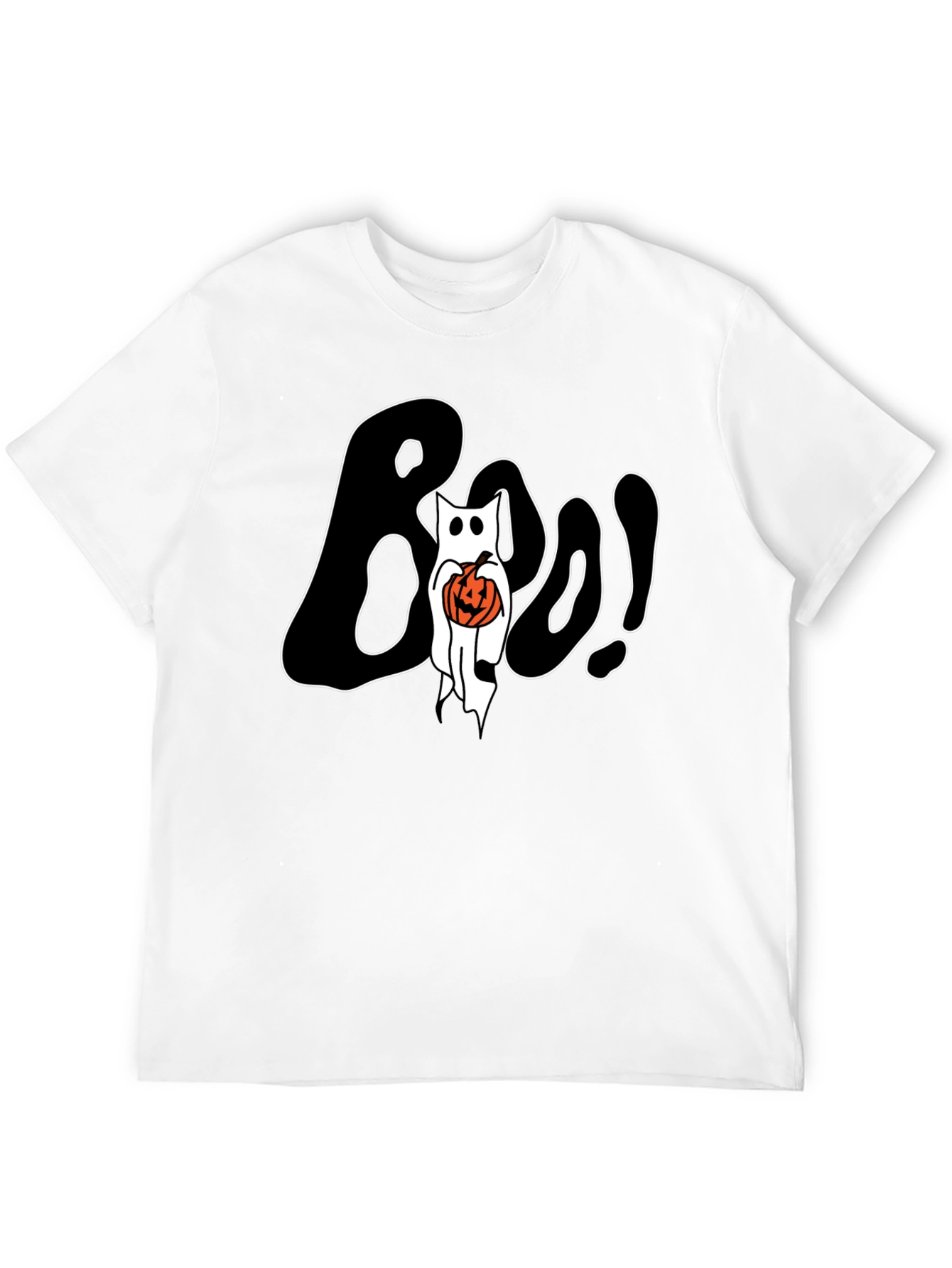 Halloween Boo! Graphic Tee - Spooky Season Shirt