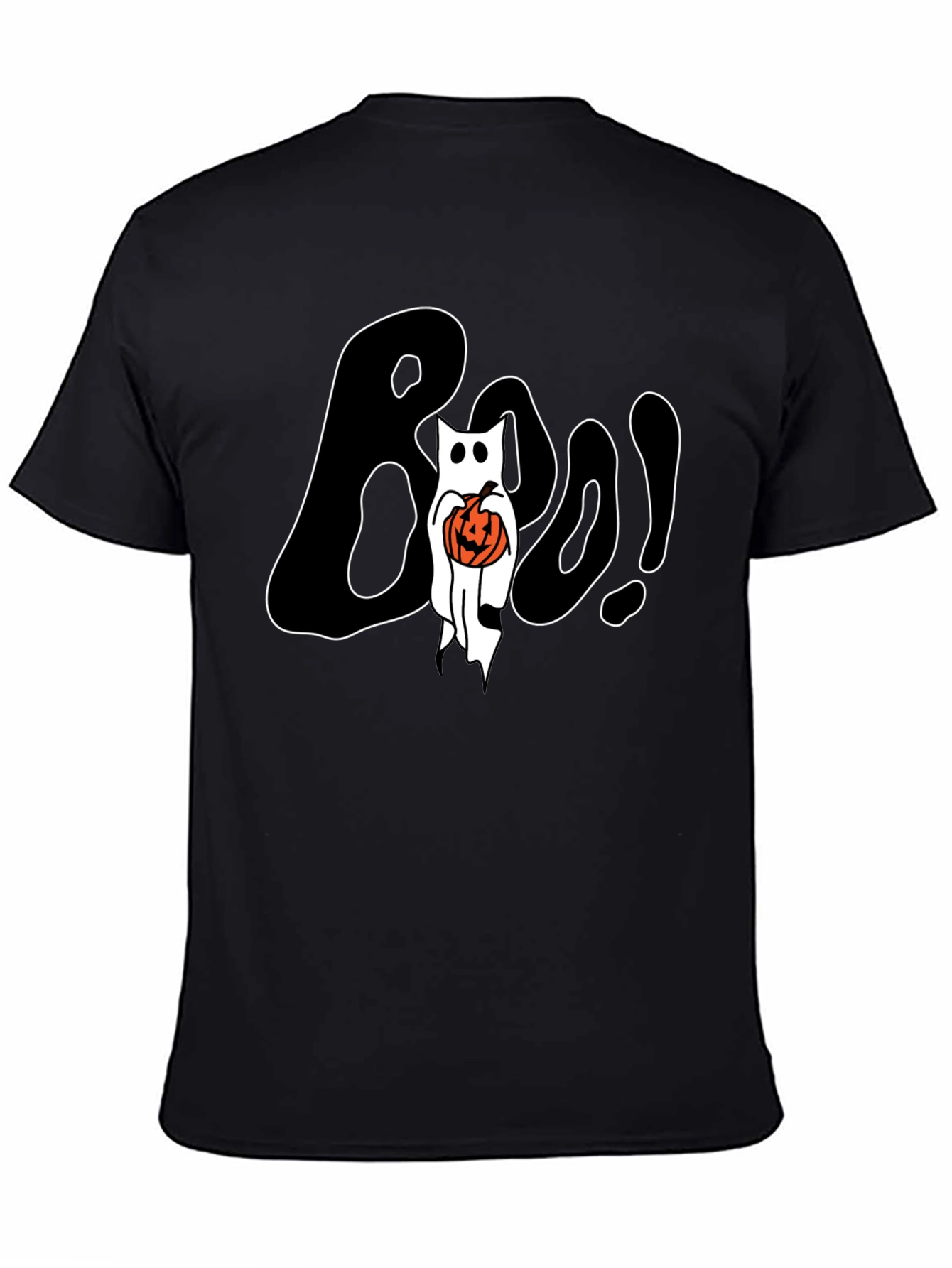 Halloween Boo! Graphic Tee - Spooky Season Shirt